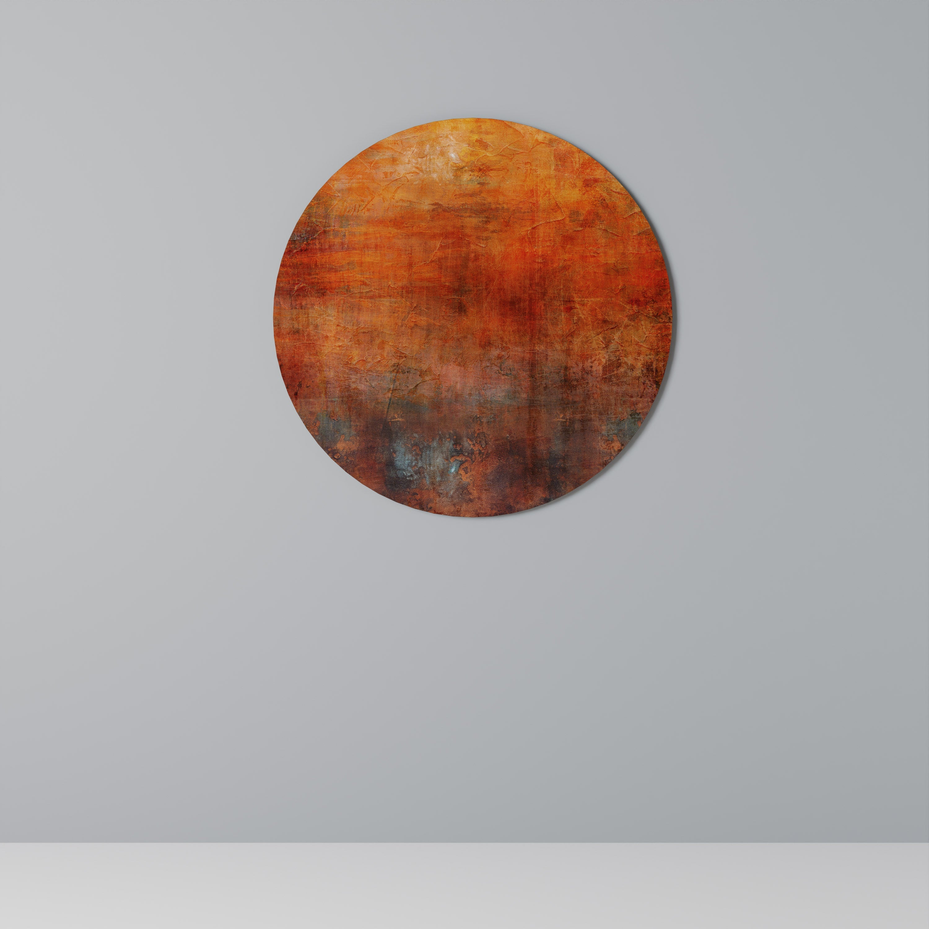 ÉCHOS D'EUPHORIE Art mural rond