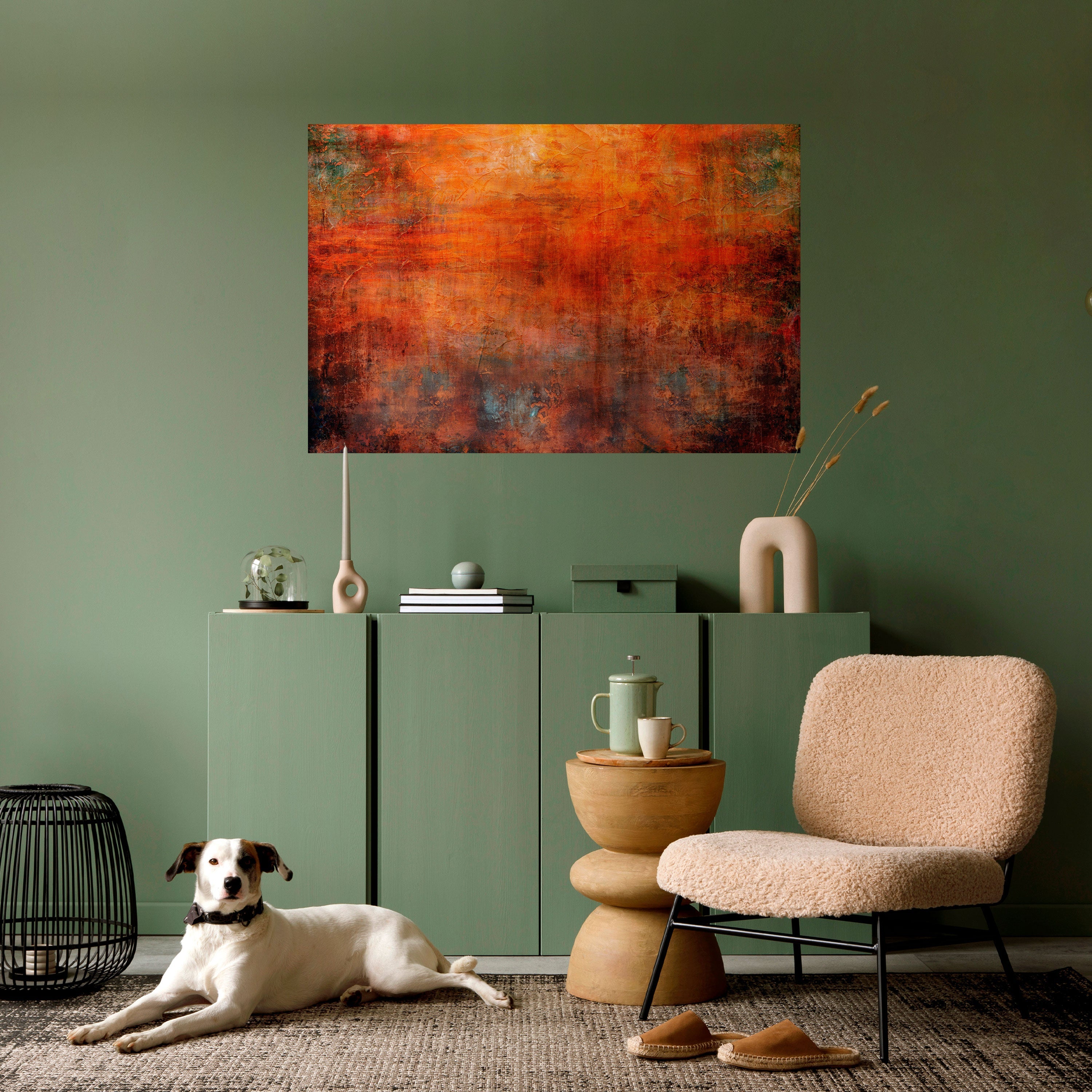 Affiche horizontale autocollante ÉCHOS D'EUPHORIE