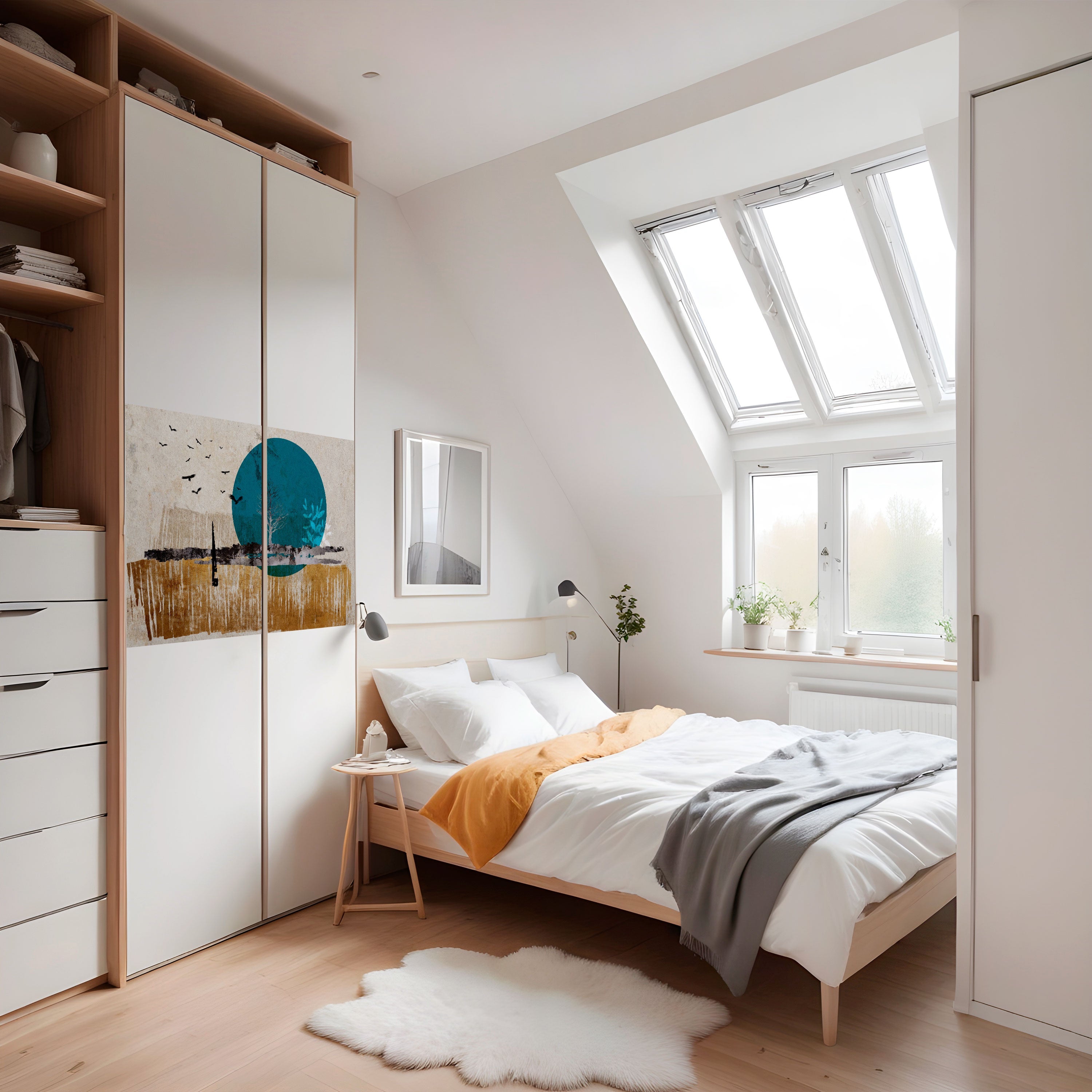 Affiche horizontale autocollante VOYAGE INTEMPOREL