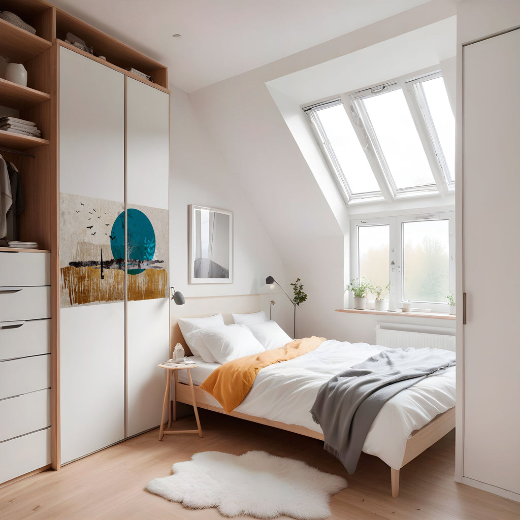 Affiche horizontale autocollante VOYAGE INTEMPOREL