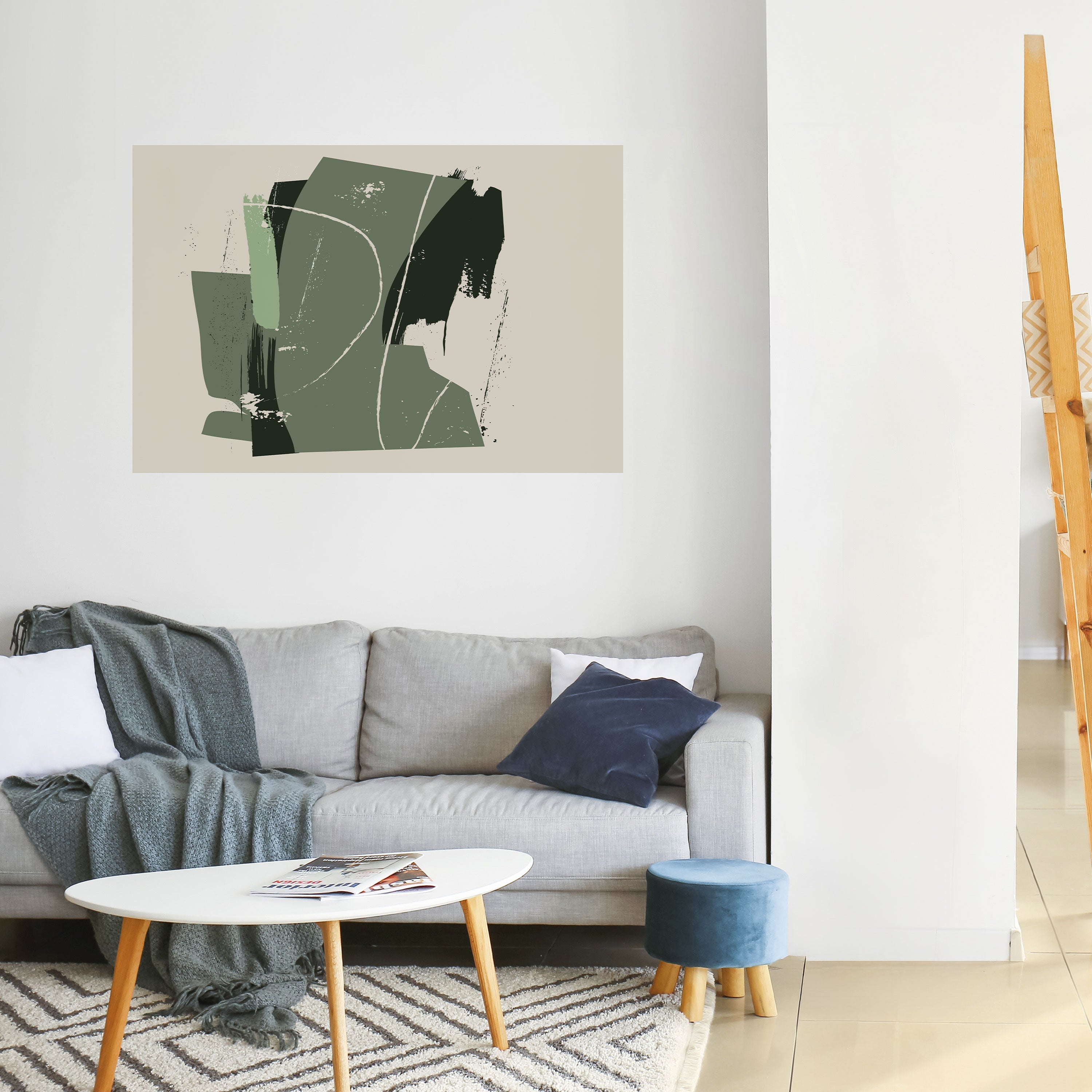 Affiche horizontale autocollante EVERGREEN ESCAPE