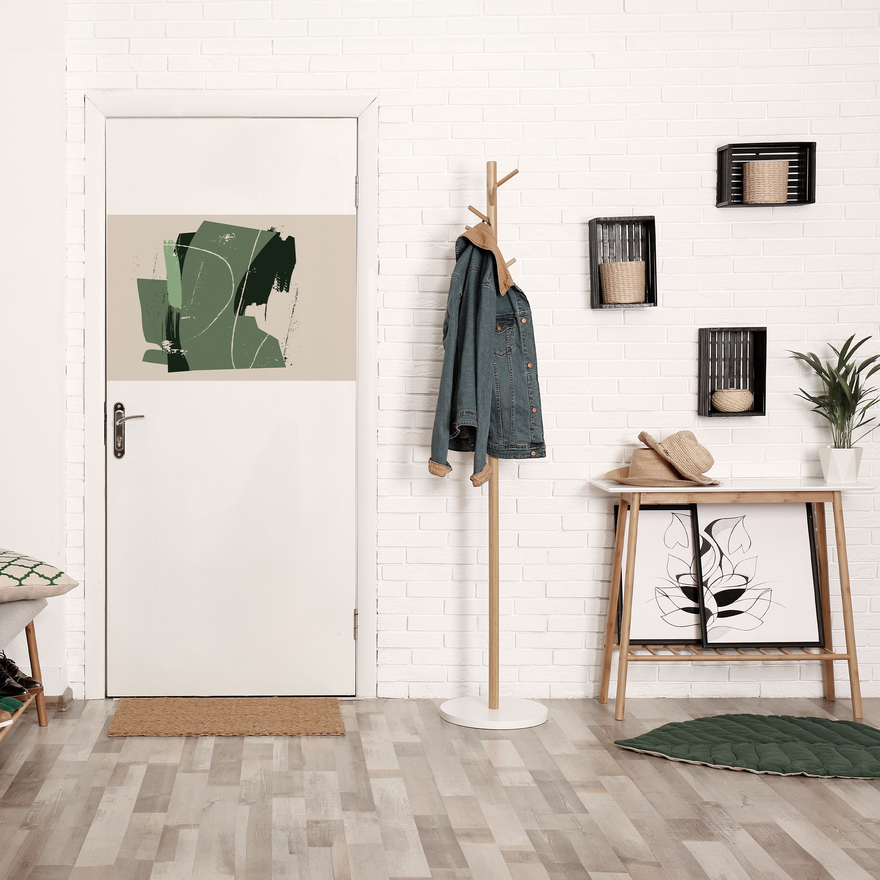 Affiche horizontale autocollante EVERGREEN ESCAPE