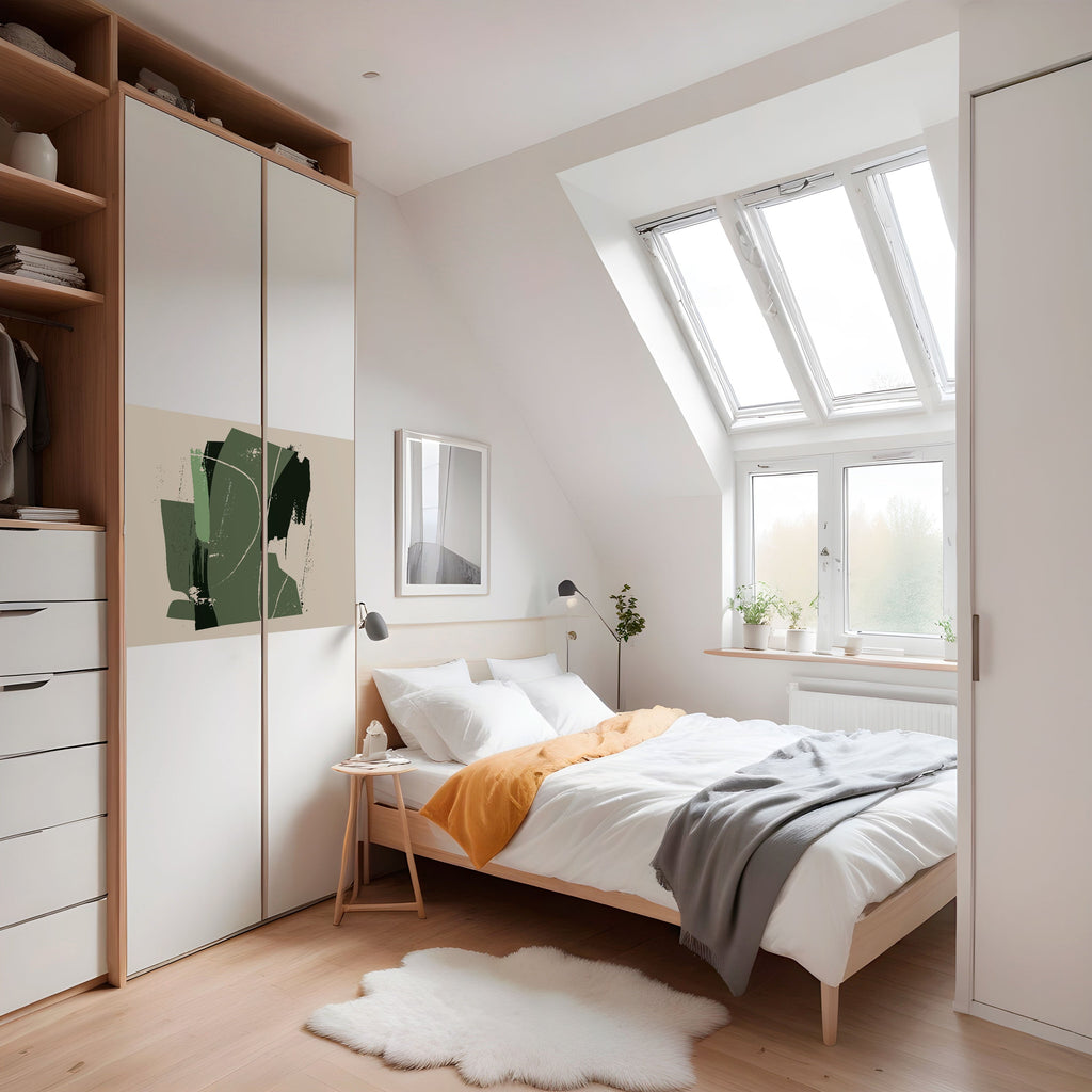 Affiche horizontale autocollante EVERGREEN ESCAPE