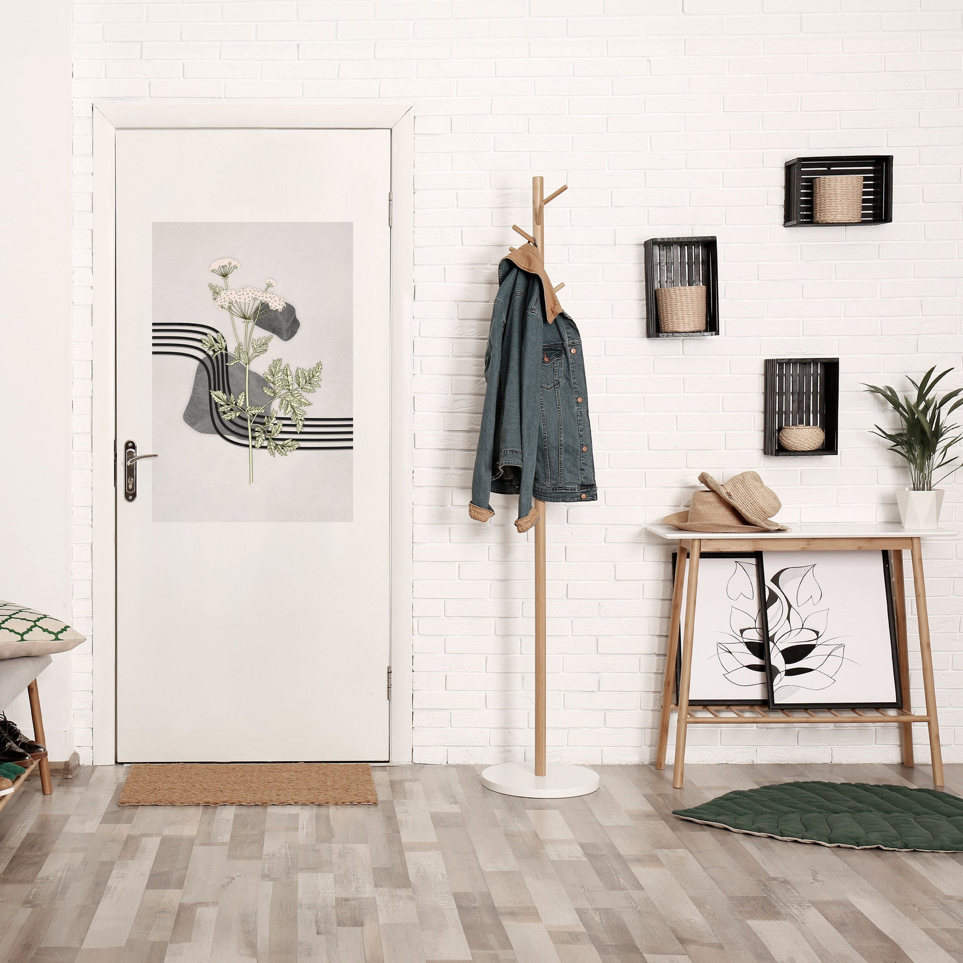 Affiche verticale autocollante HERACLEUM ARRAY