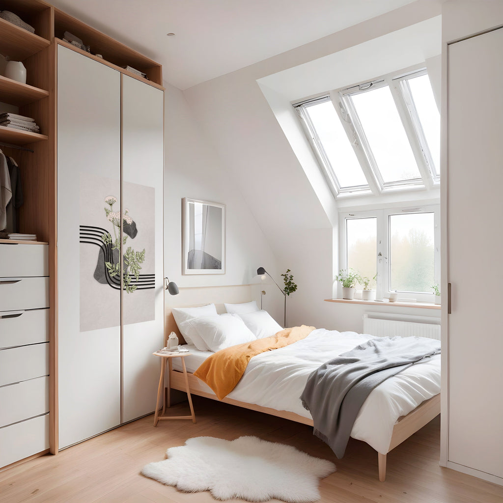 Affiche verticale autocollante HERACLEUM ARRAY