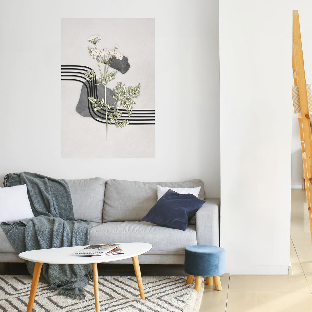 Affiche verticale autocollante HERACLEUM ARRAY