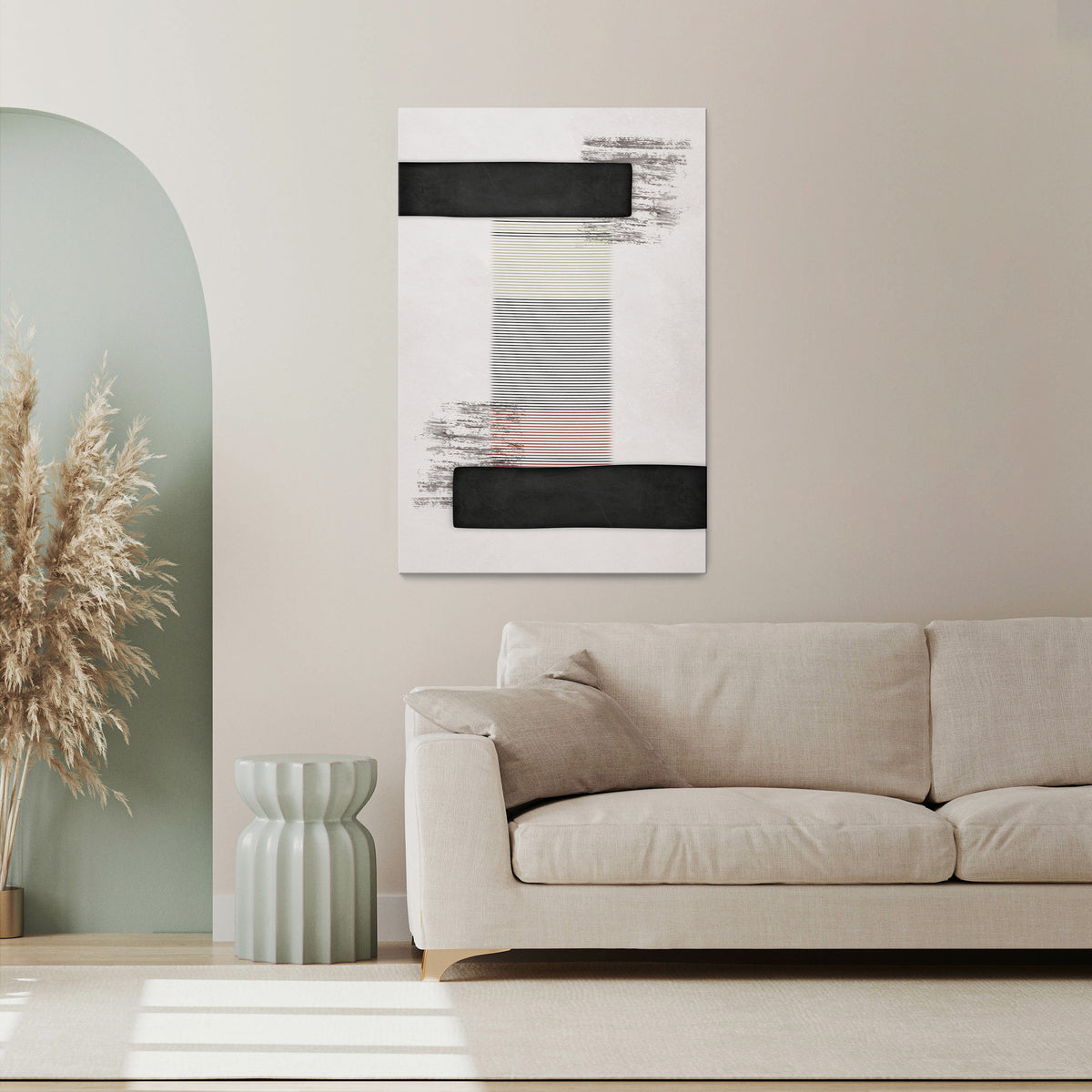 OBDYDIAN PRELUDE Vertical Canvas Print