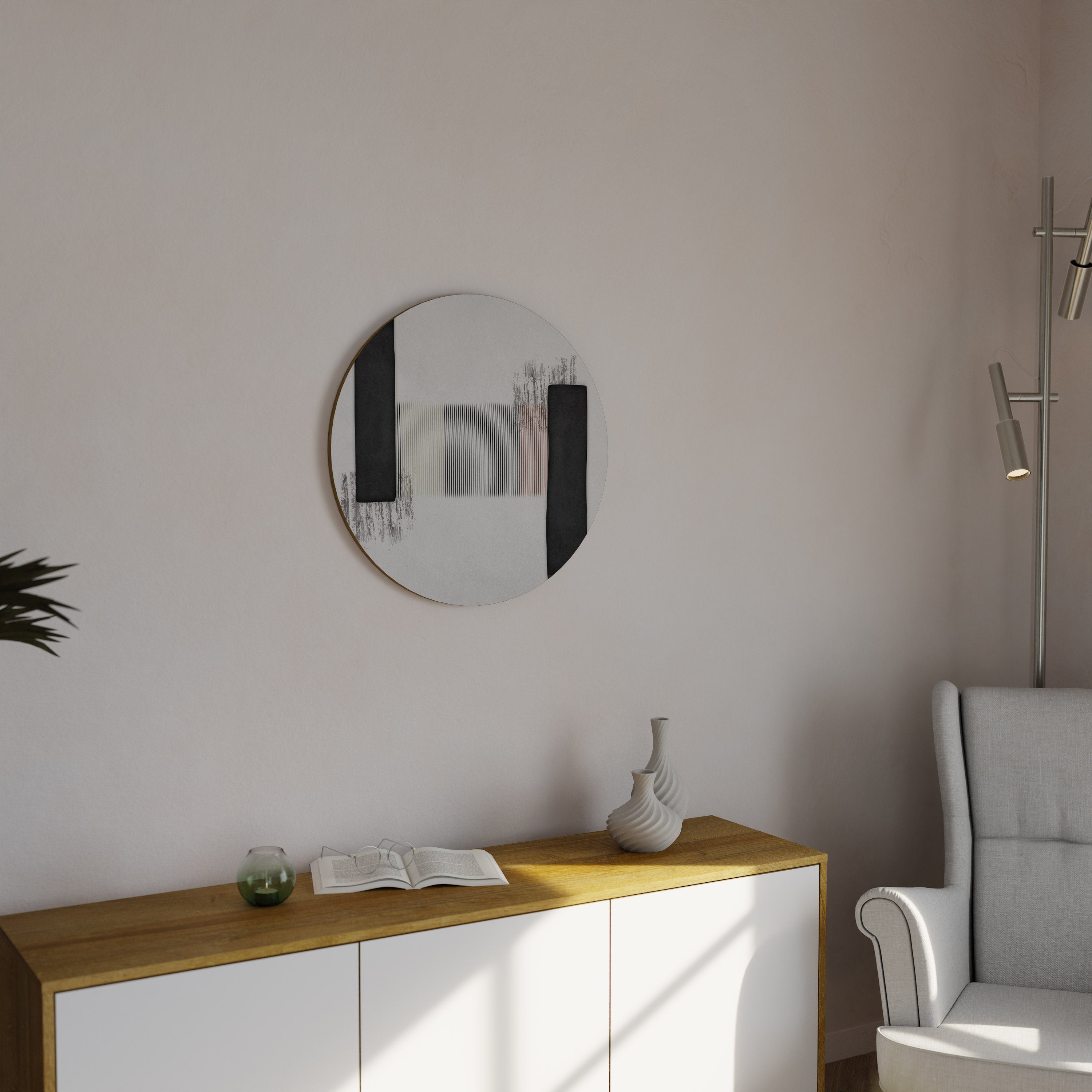 Décoration murale ronde OBDYDIAN PRELUDE