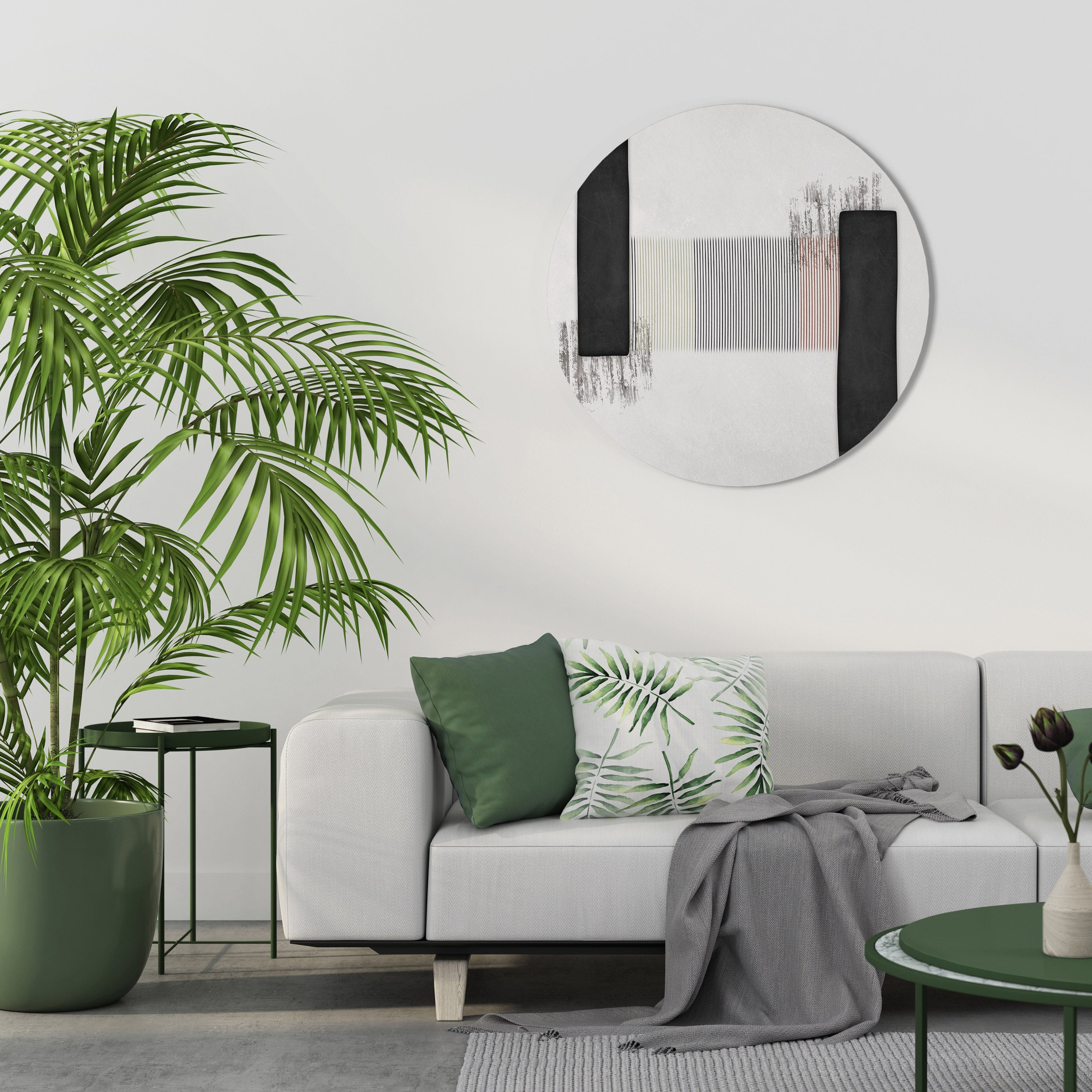 Décoration murale ronde OBDYDIAN PRELUDE