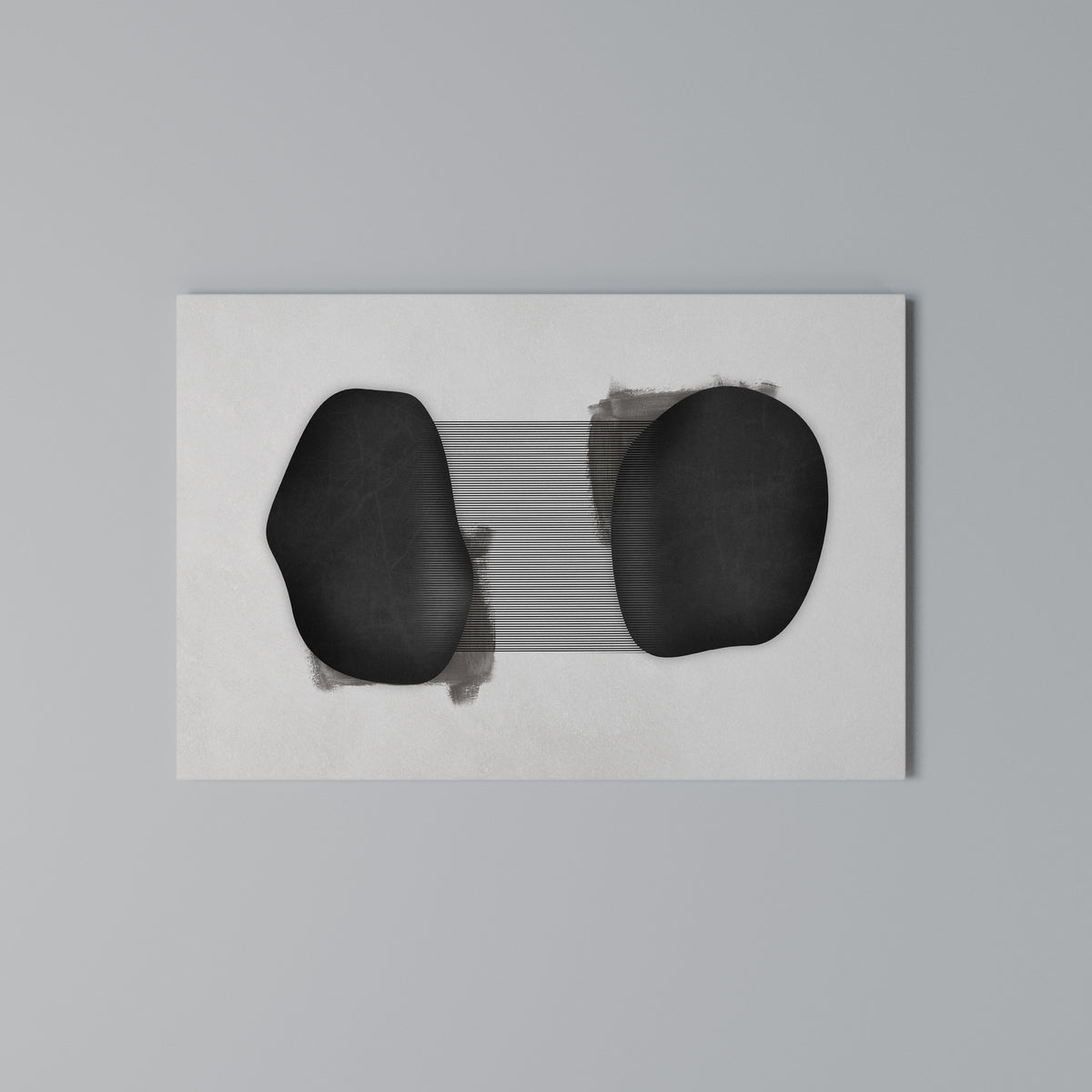 BLACK OVERTURE Horizontal Canvas Print