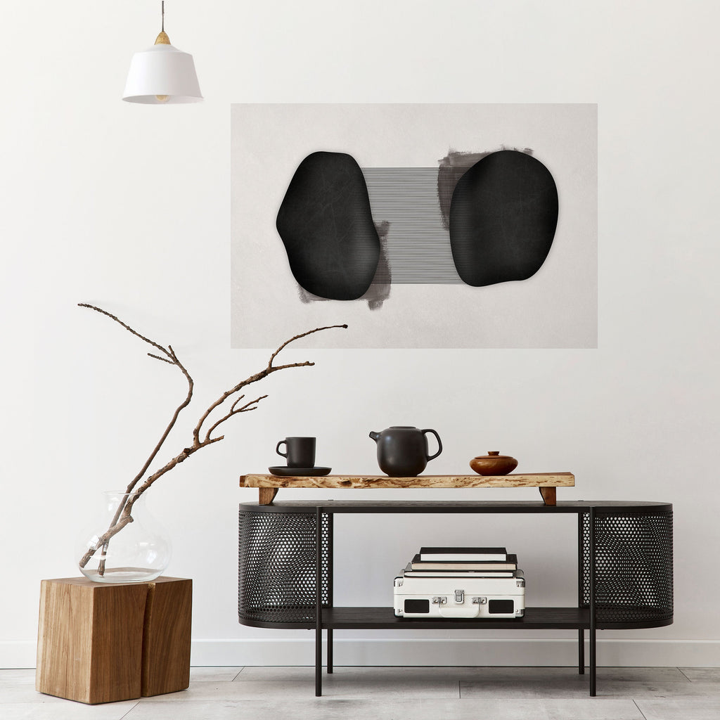 Affiche horizontale autocollante BLACK OVERTURE