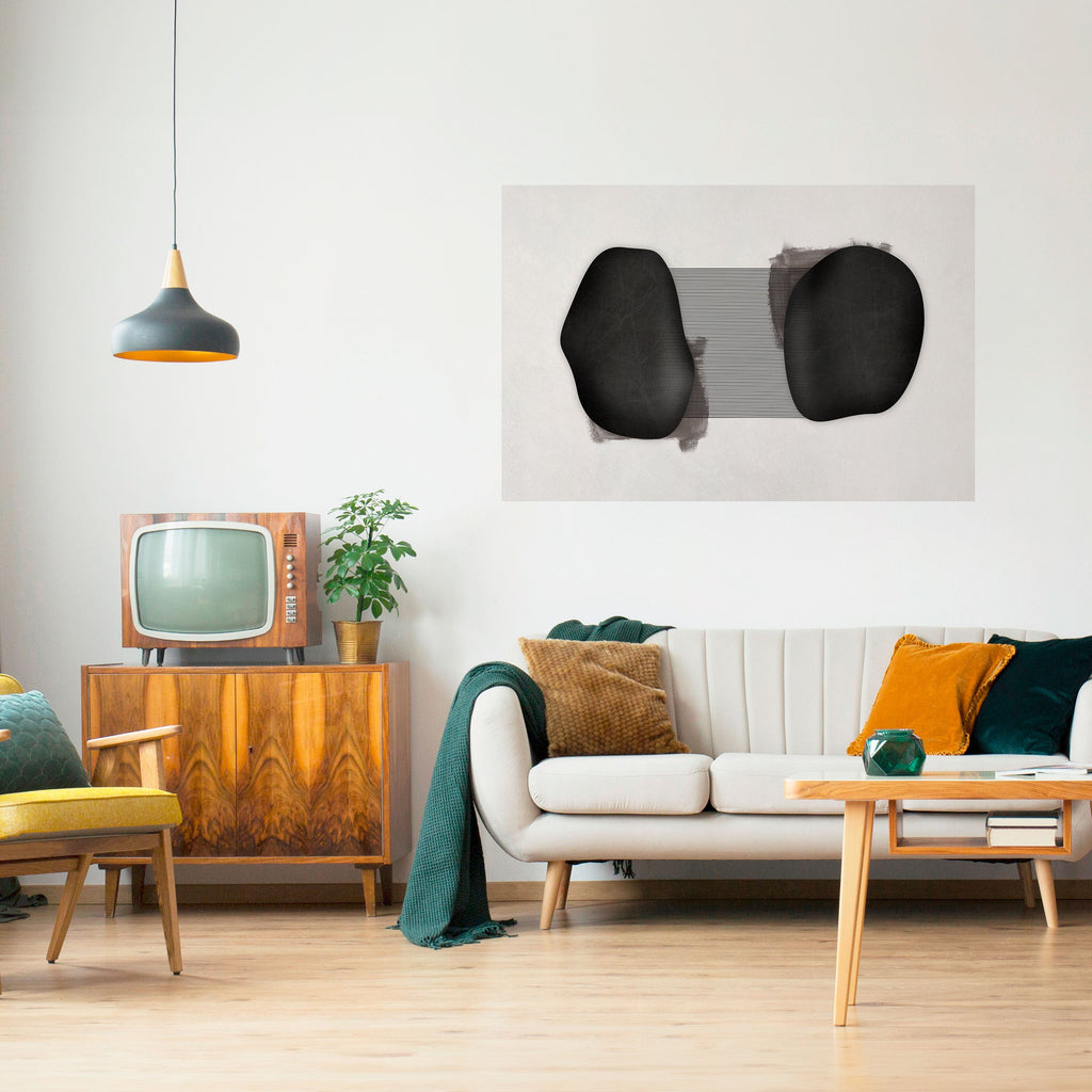 Affiche horizontale autocollante BLACK OVERTURE