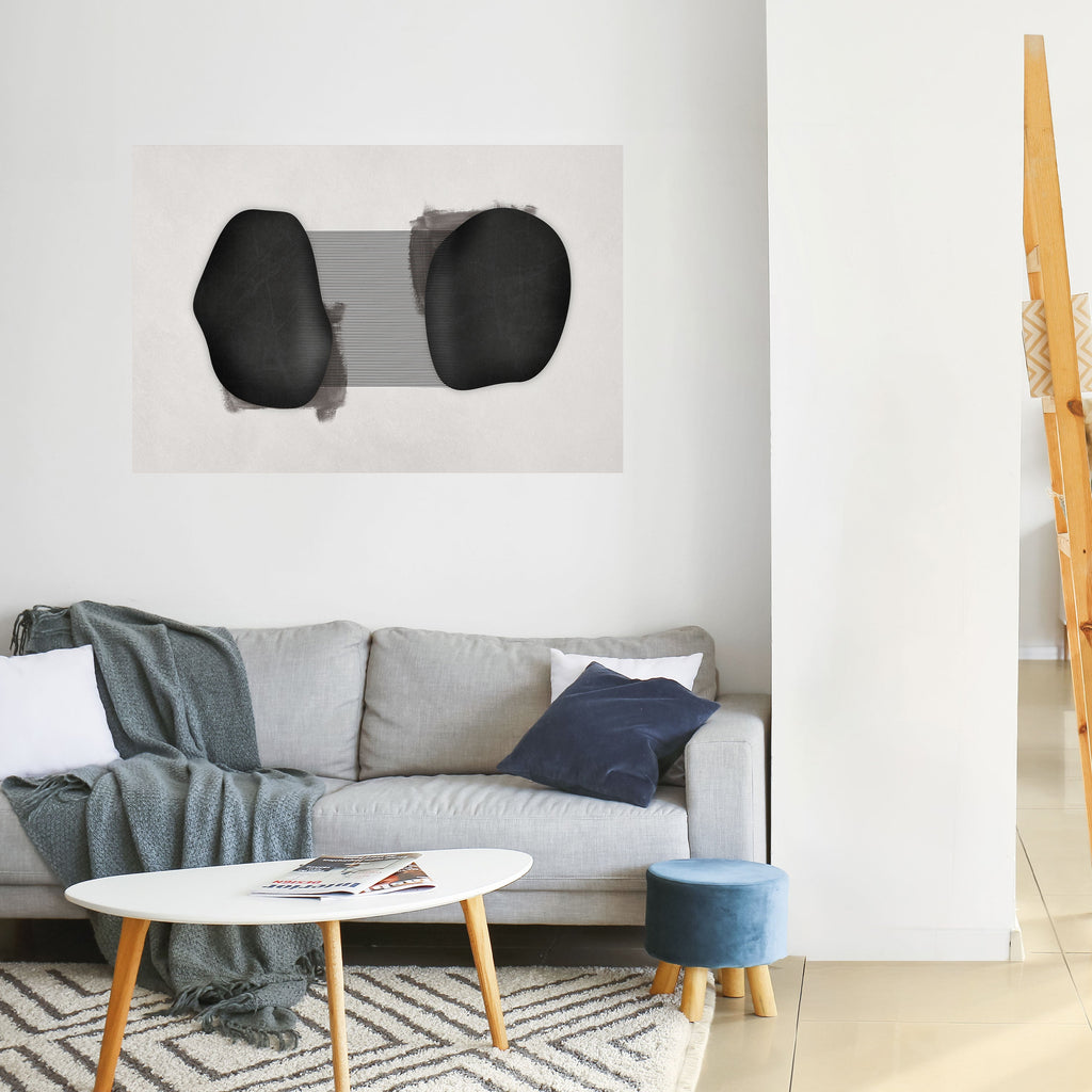 Affiche horizontale autocollante BLACK OVERTURE