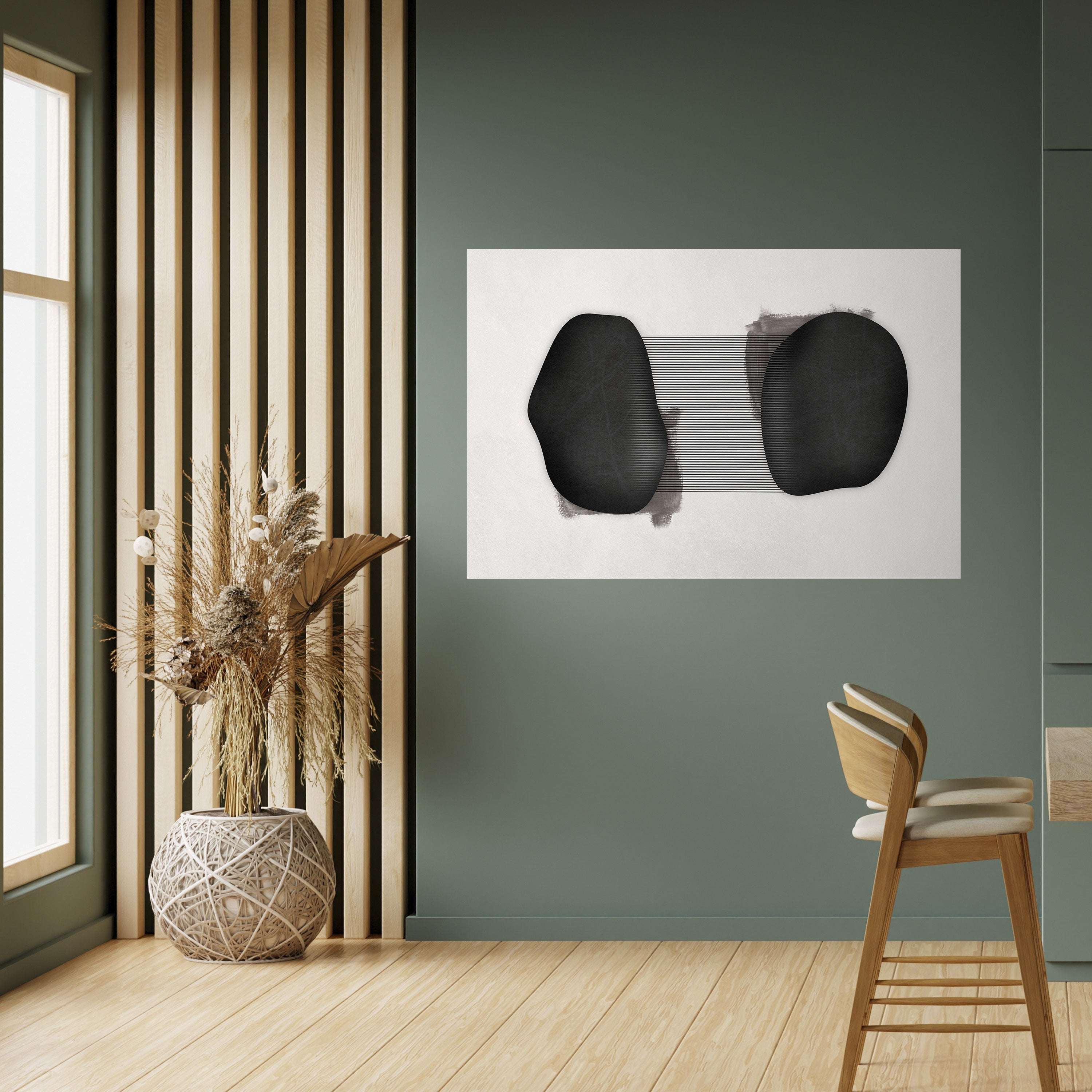 Affiche horizontale autocollante BLACK OVERTURE