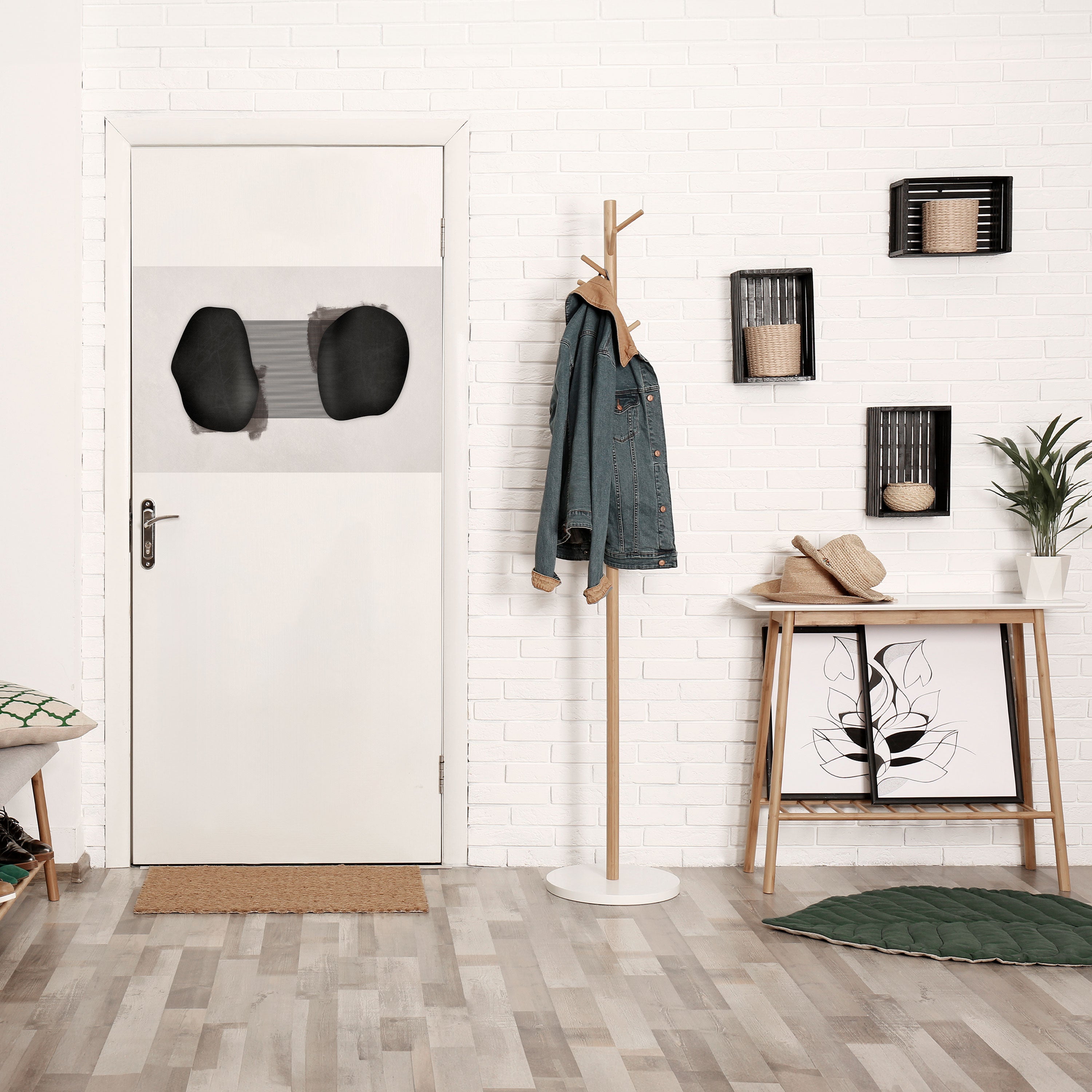 Affiche horizontale autocollante BLACK OVERTURE