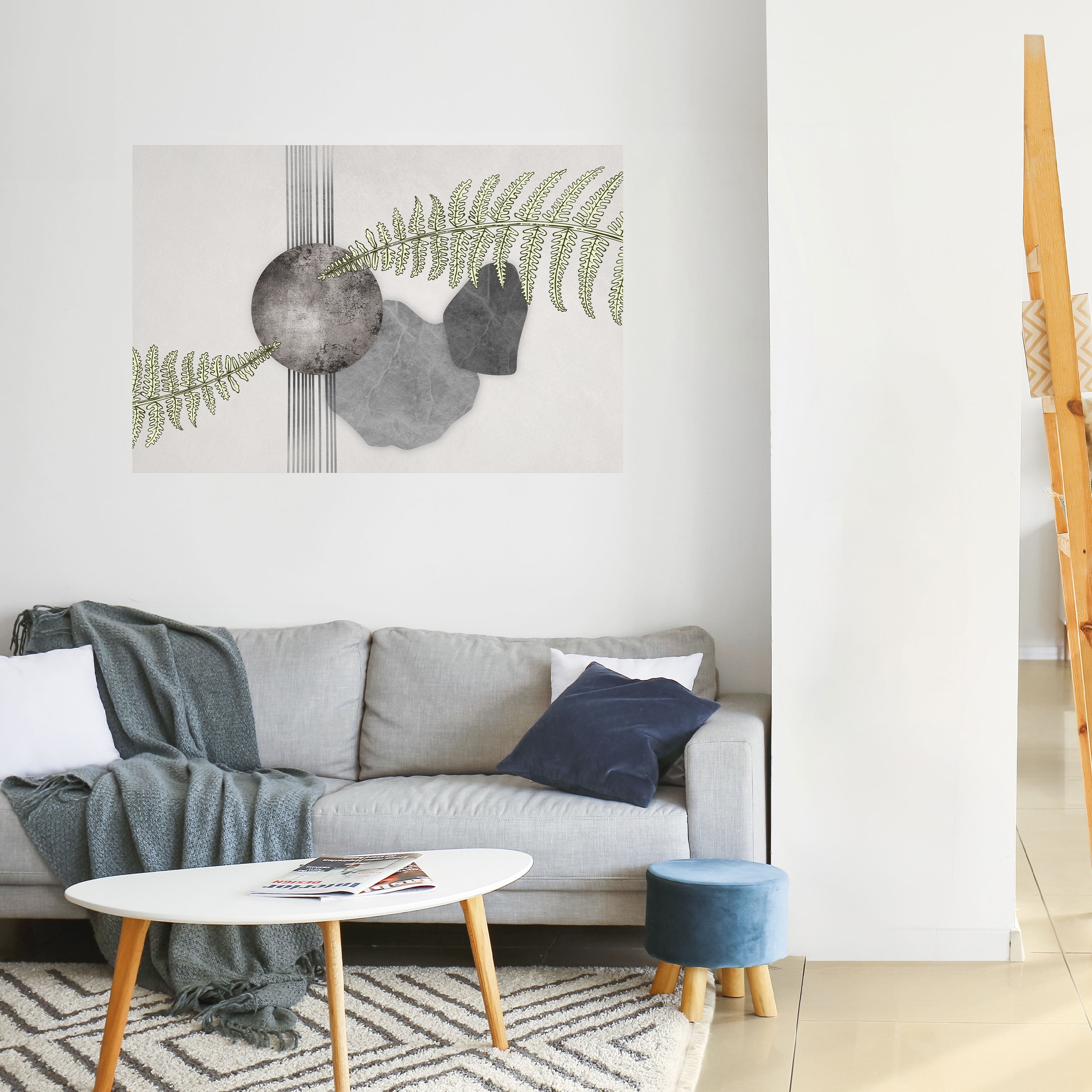 Affiche horizontale autocollante FERN MELANCHOLY