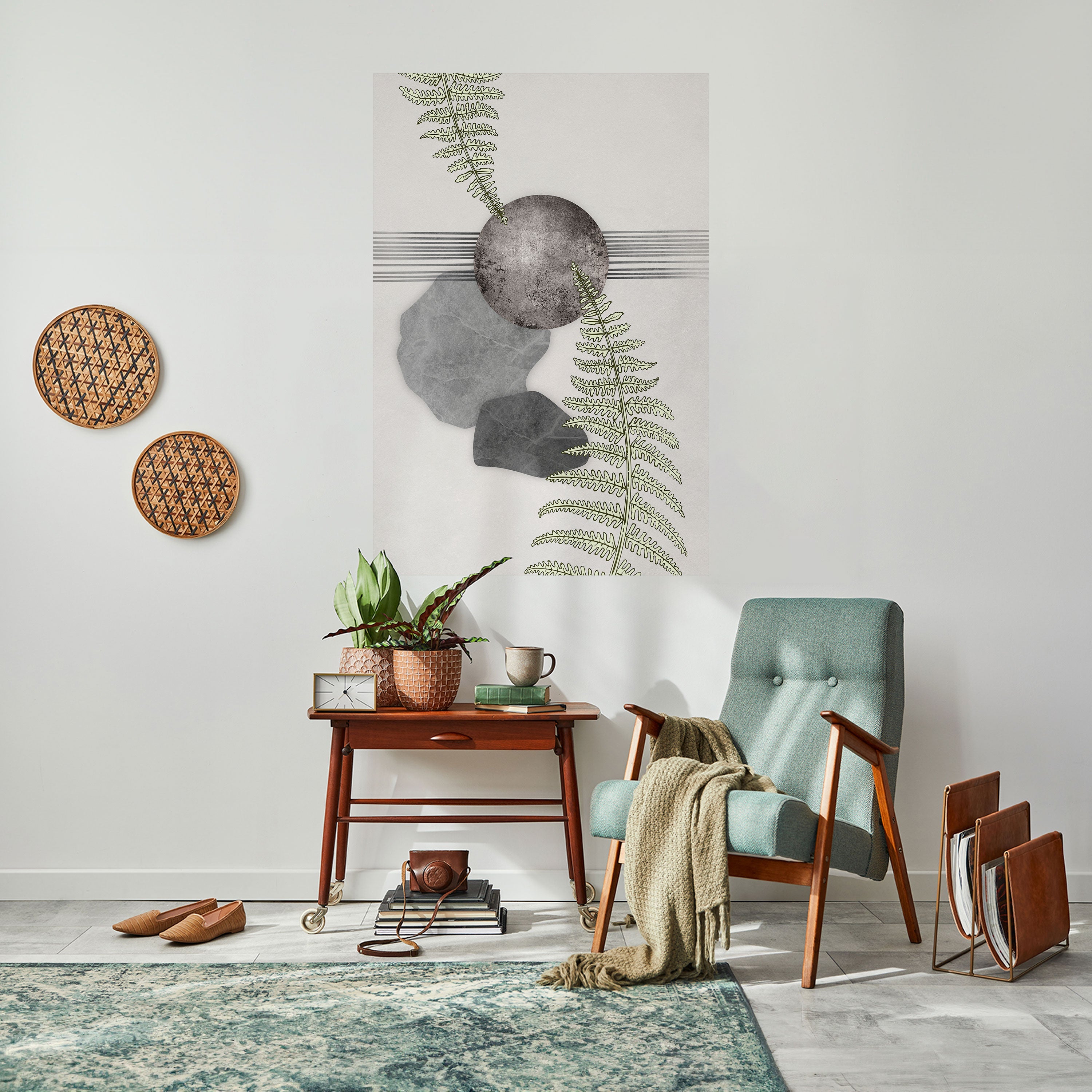 Affiche verticale autocollante FERN MELANCHOLY