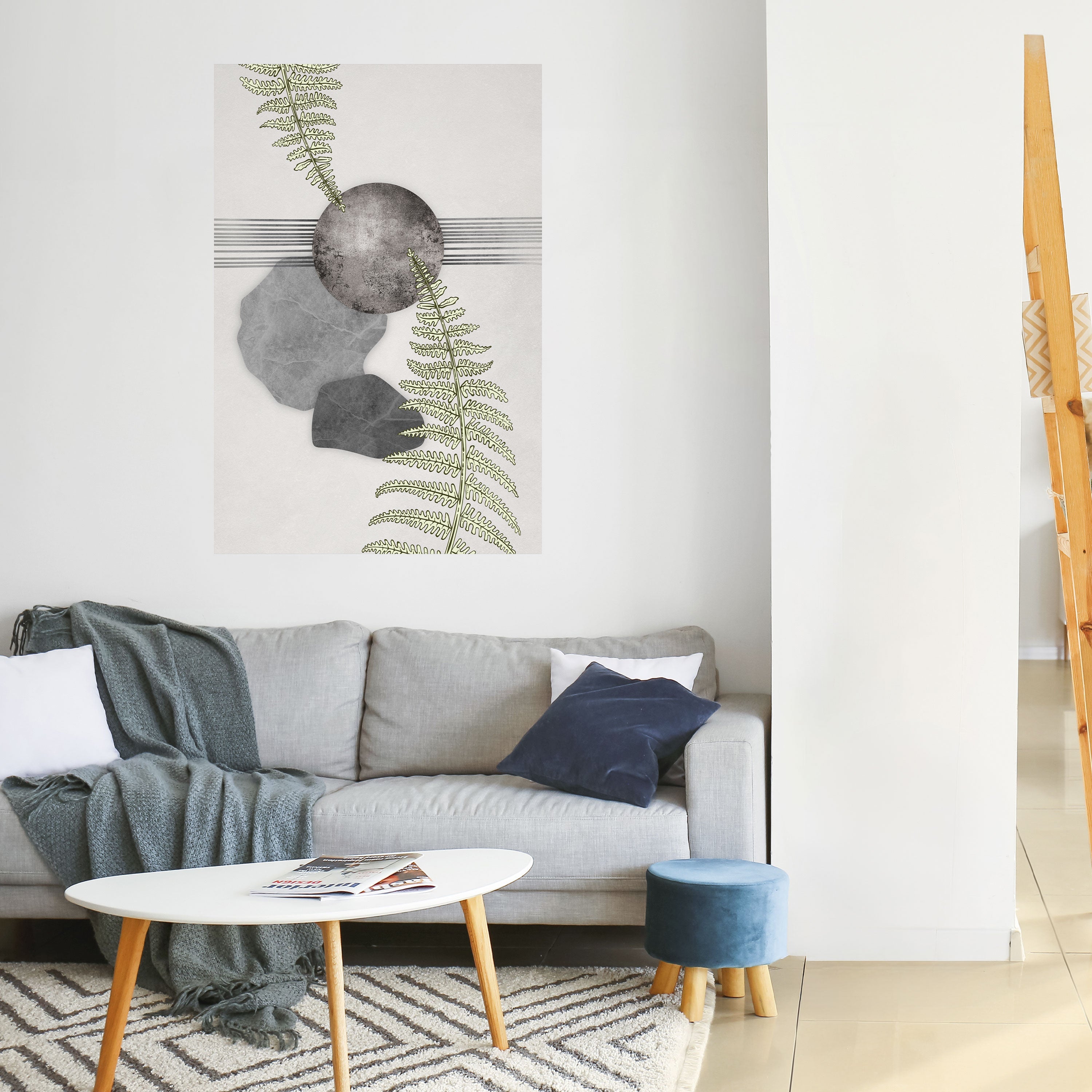 Affiche verticale autocollante FERN MELANCHOLY