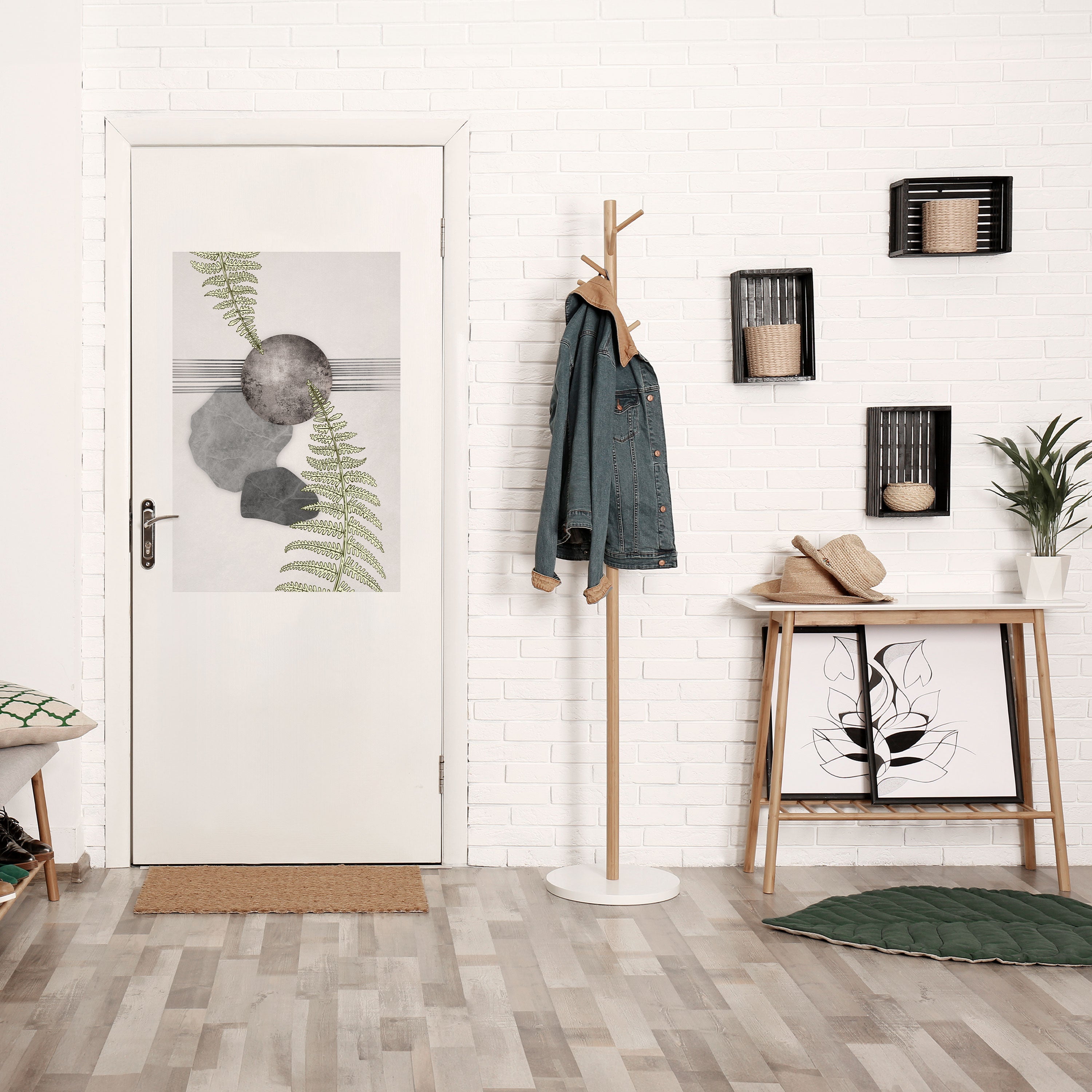 Affiche verticale autocollante FERN MELANCHOLY