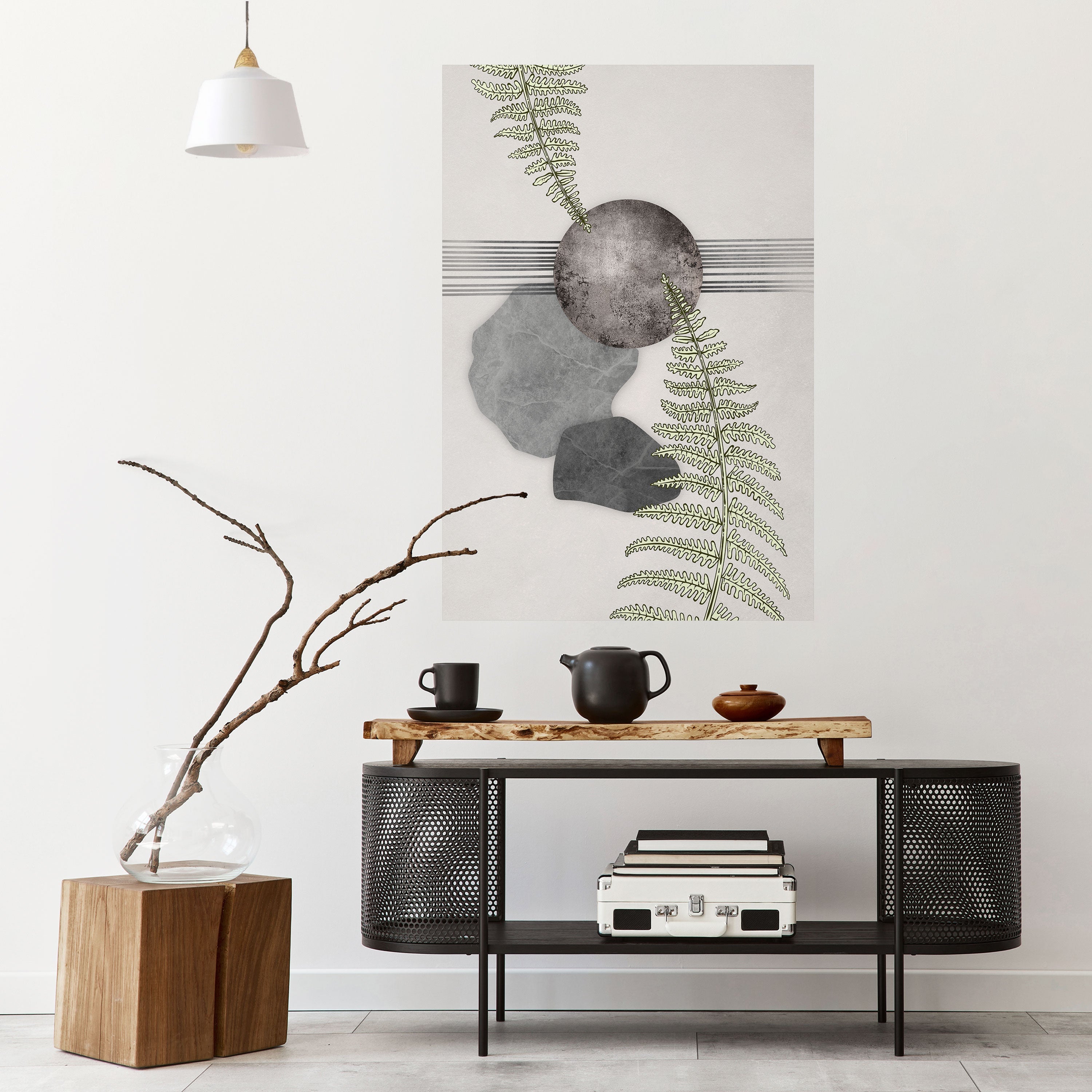 Affiche verticale autocollante FERN MELANCHOLY