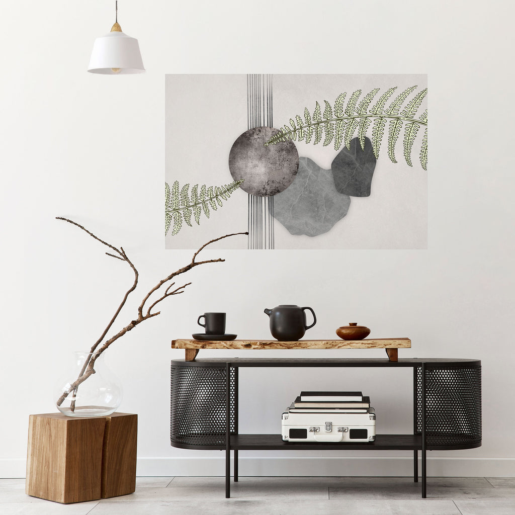 Affiche horizontale autocollante FERN MELANCHOLY