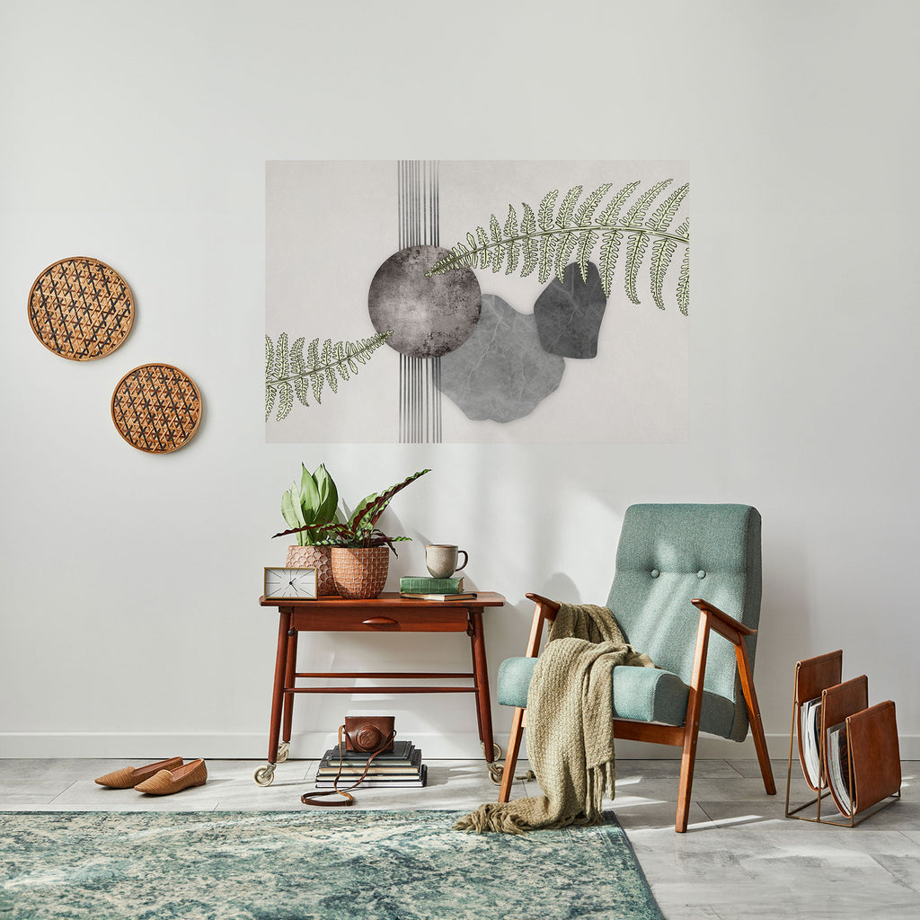 Affiche horizontale autocollante FERN MELANCHOLY