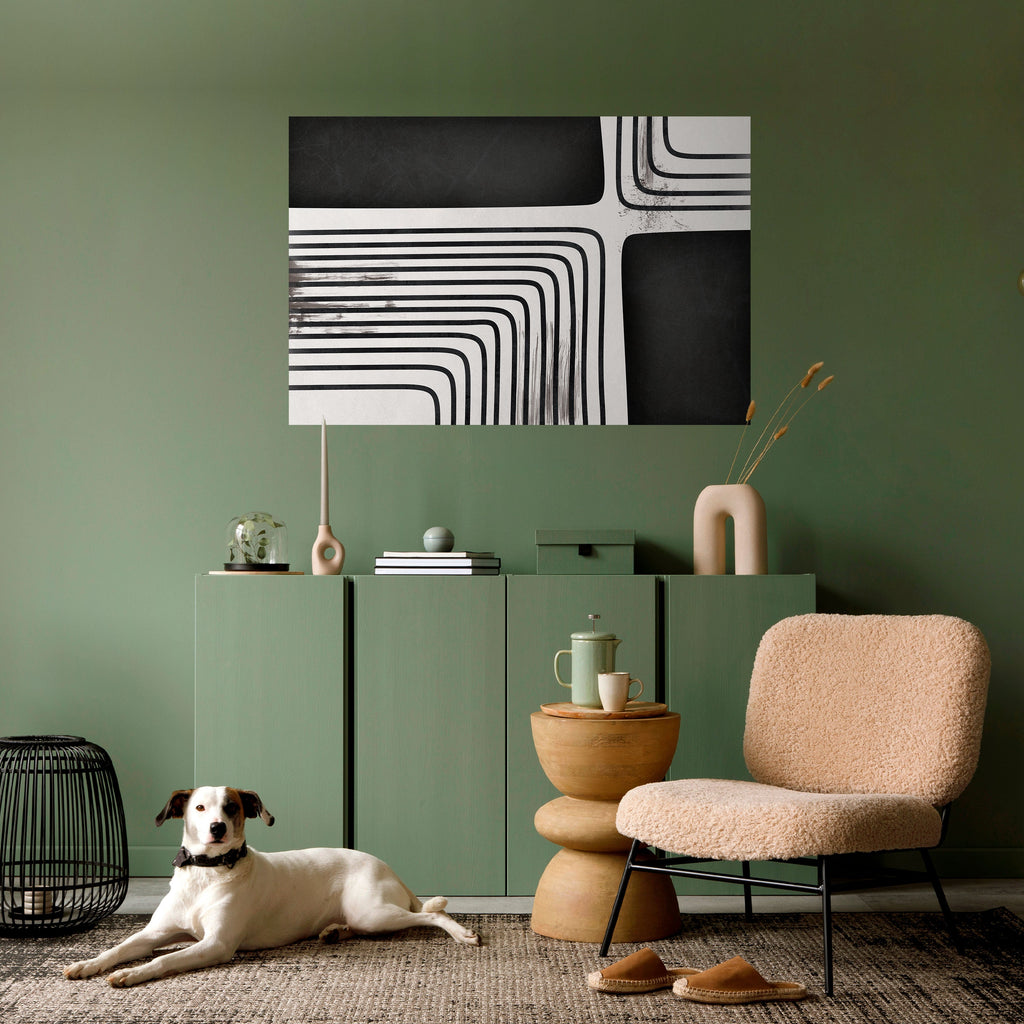 Affiche horizontale autocollante DARKSIDE OF THE LINE