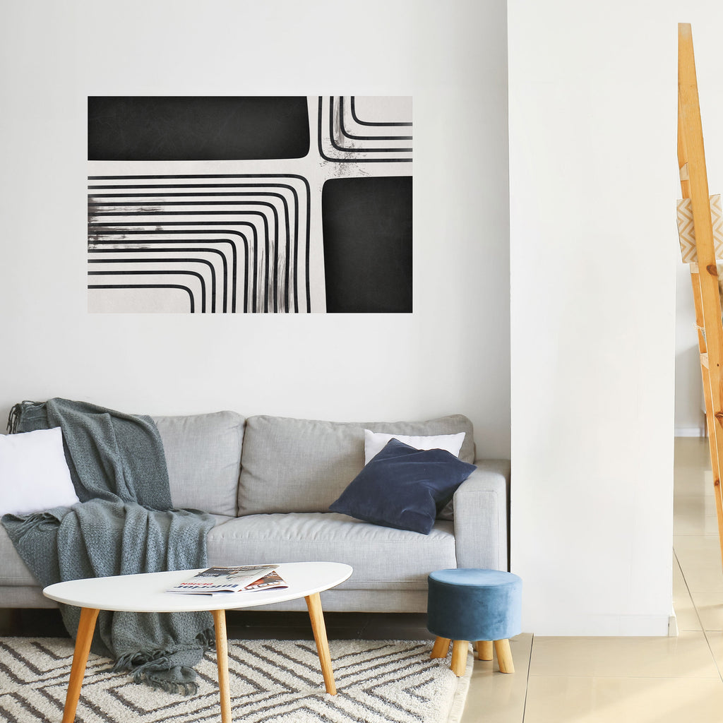 Affiche horizontale autocollante DARKSIDE OF THE LINE