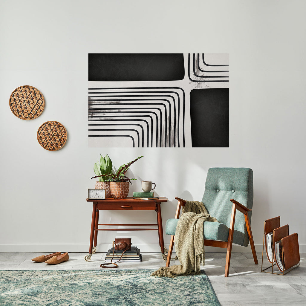 Affiche horizontale autocollante DARKSIDE OF THE LINE