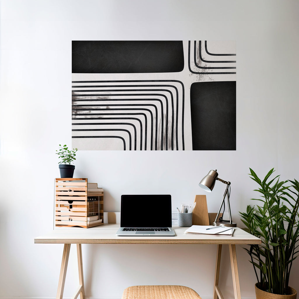 Affiche horizontale autocollante DARKSIDE OF THE LINE