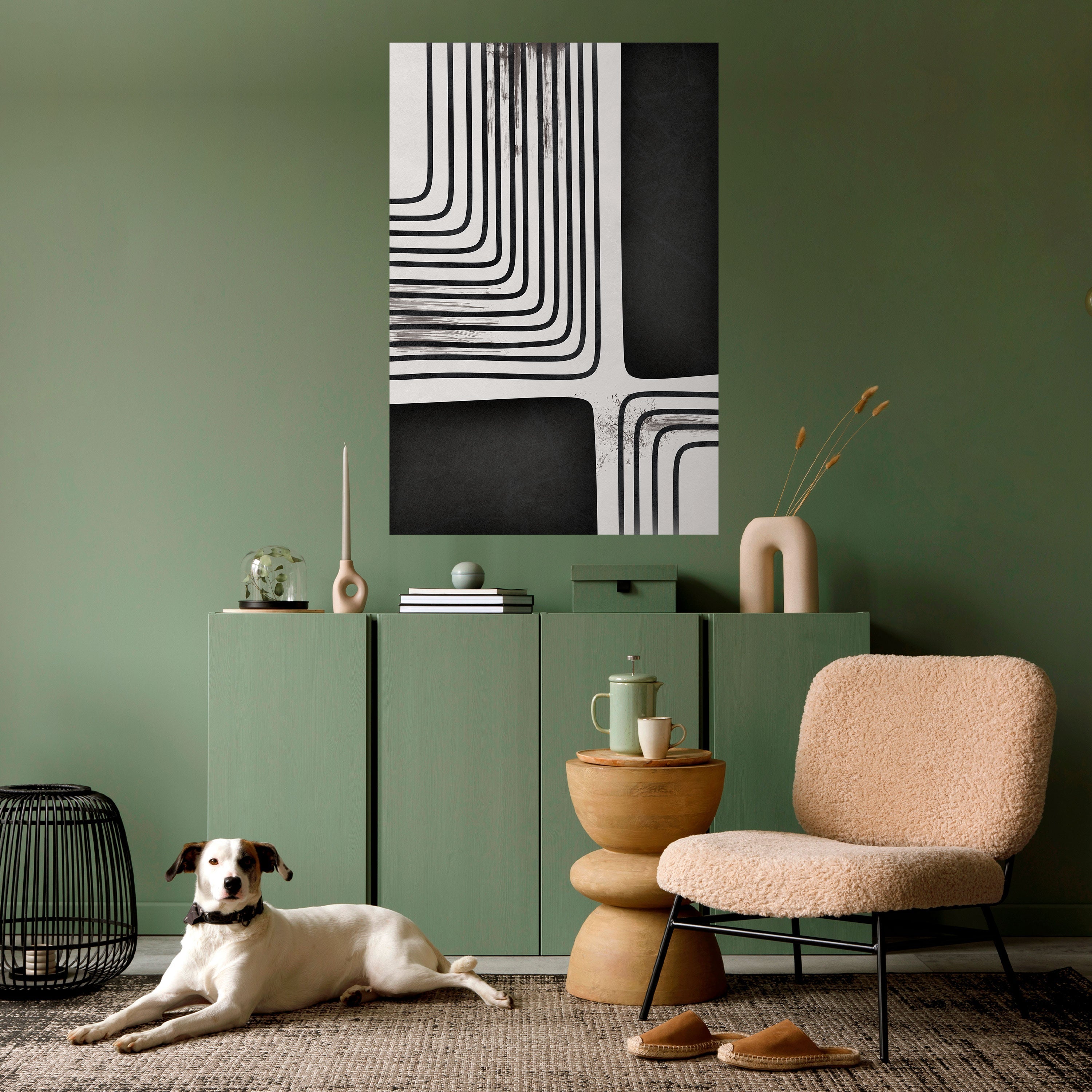 Affiche verticale autocollante DARKSIDE OF THE LINE