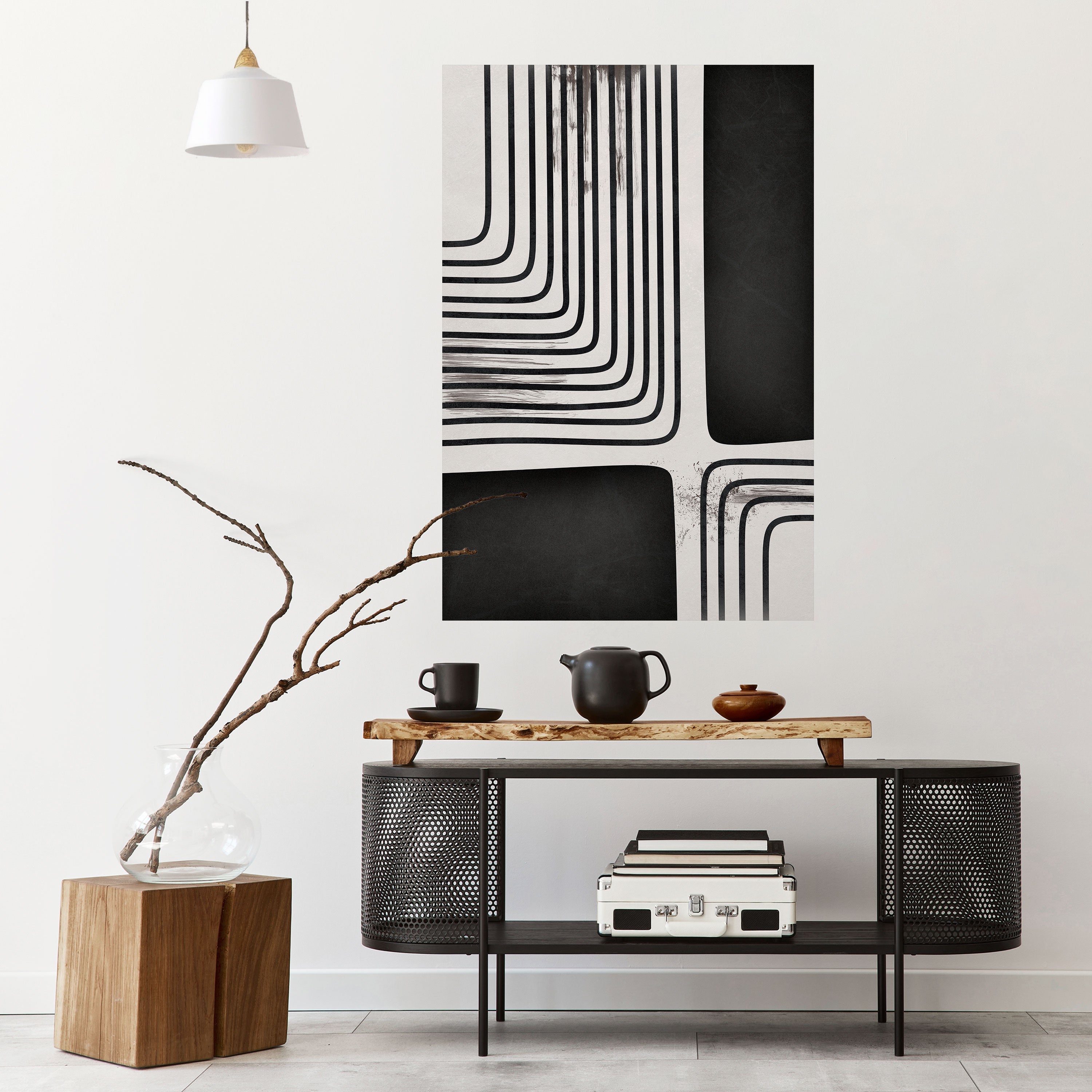 Affiche verticale autocollante DARKSIDE OF THE LINE