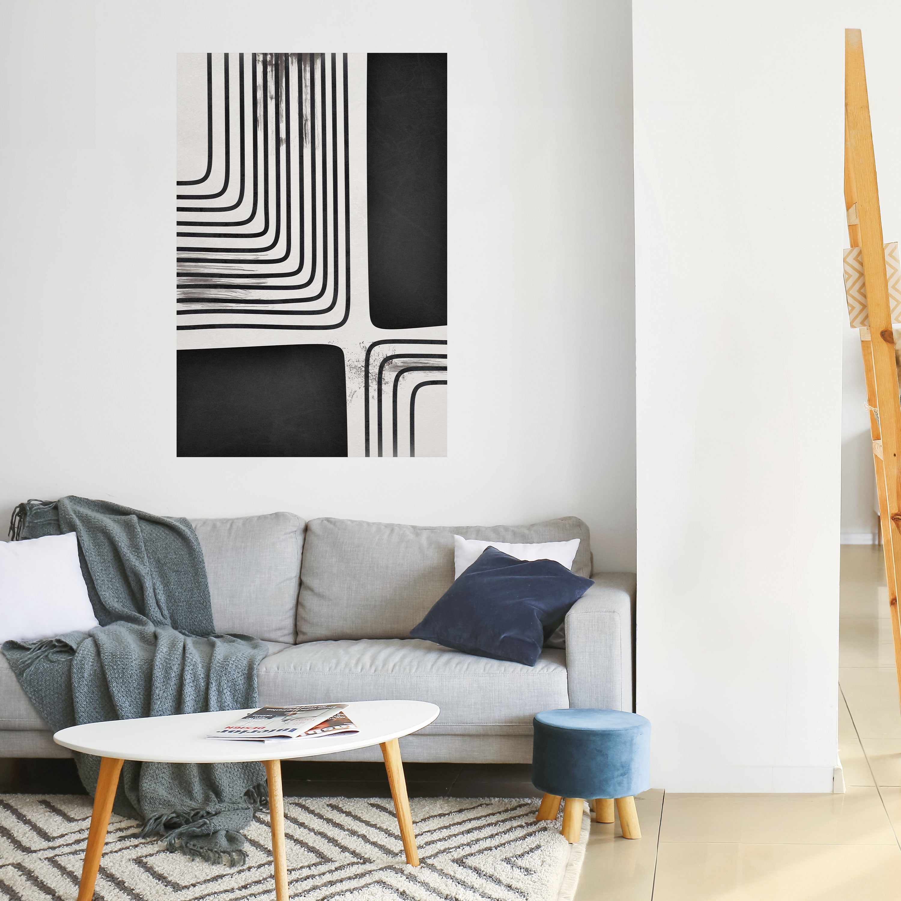 Affiche verticale autocollante DARKSIDE OF THE LINE