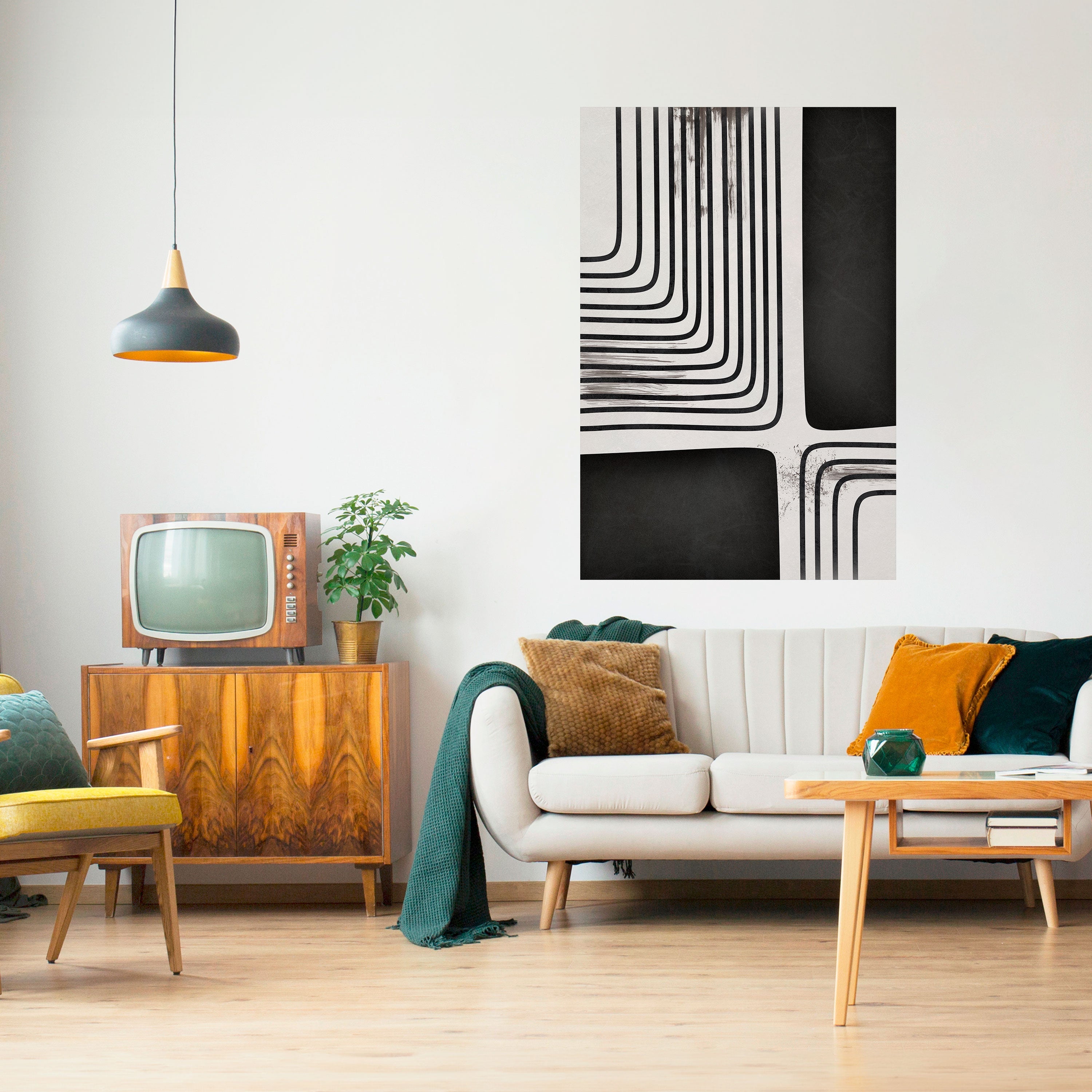 Affiche verticale autocollante DARKSIDE OF THE LINE