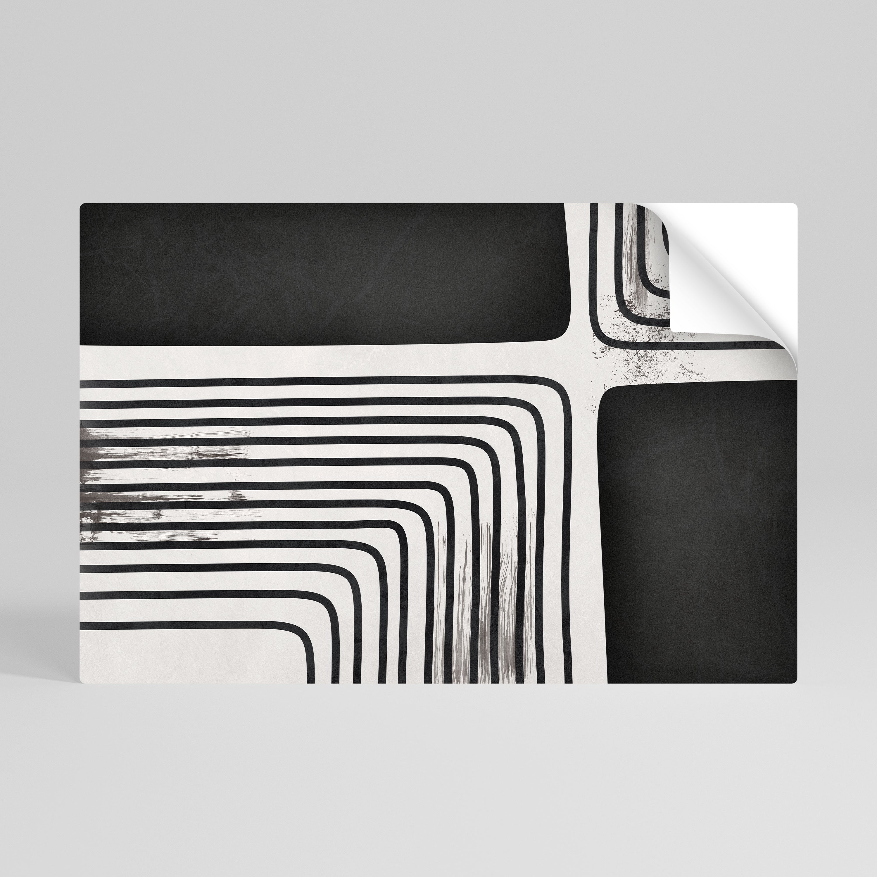 Affiche horizontale autocollante DARKSIDE OF THE LINE