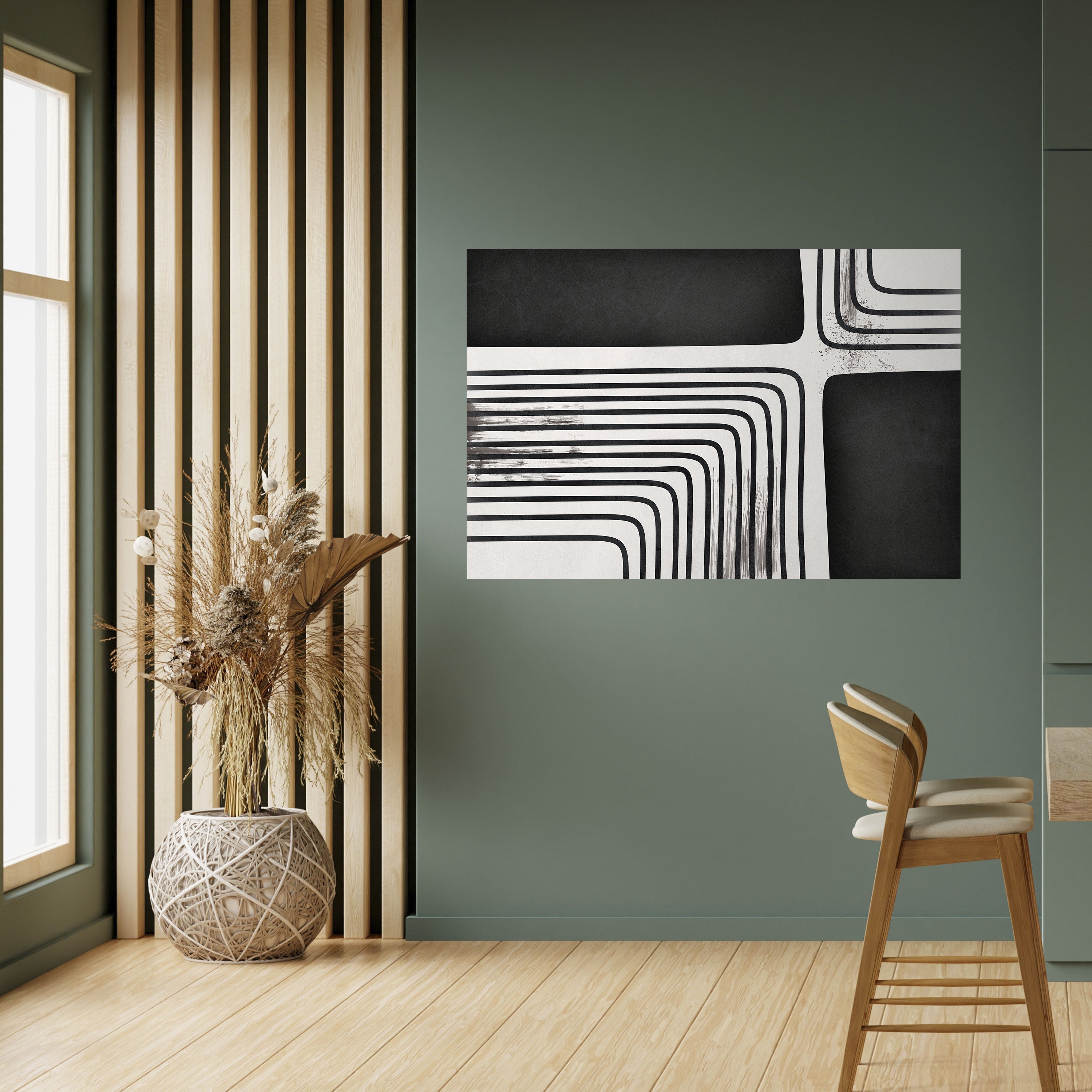 Affiche horizontale autocollante DARKSIDE OF THE LINE