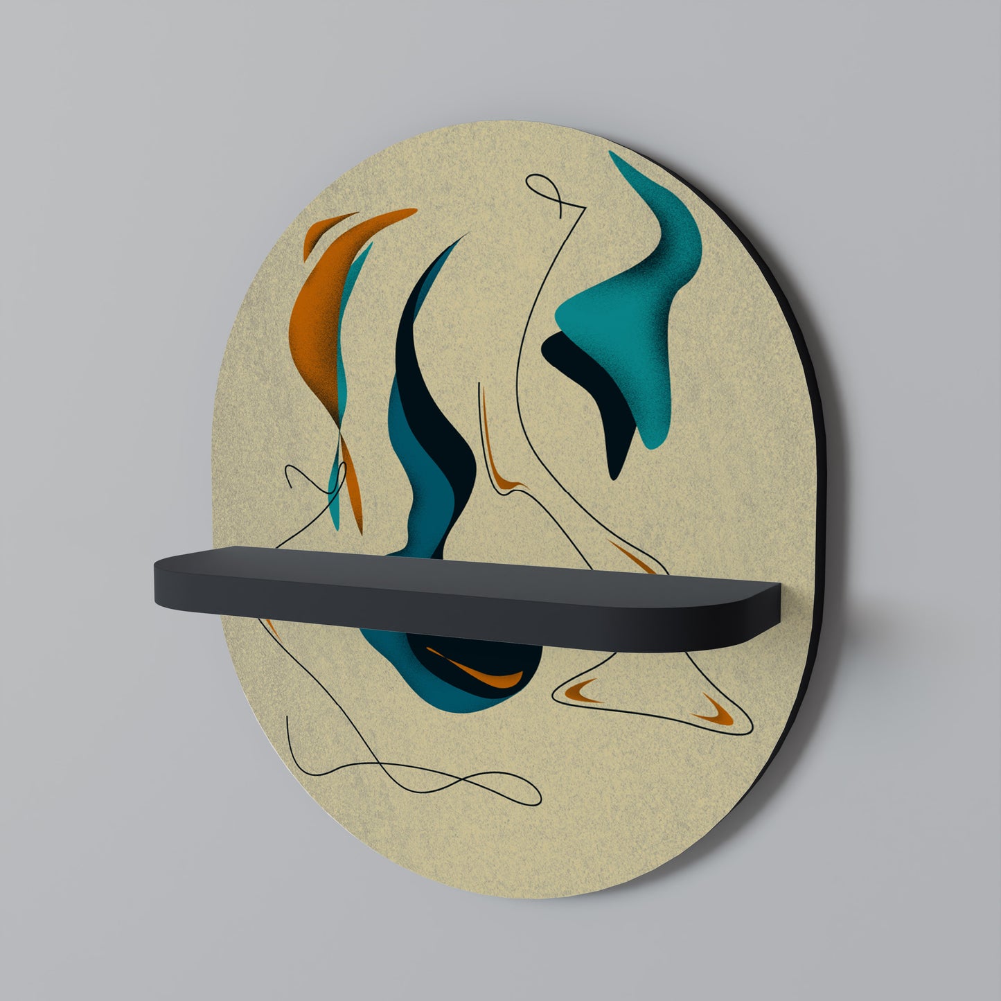 DREAMY DAZE Art Shelf