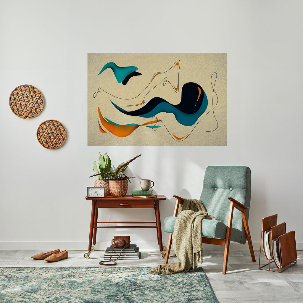 Affiche horizontale autocollante DREAMY DAZE