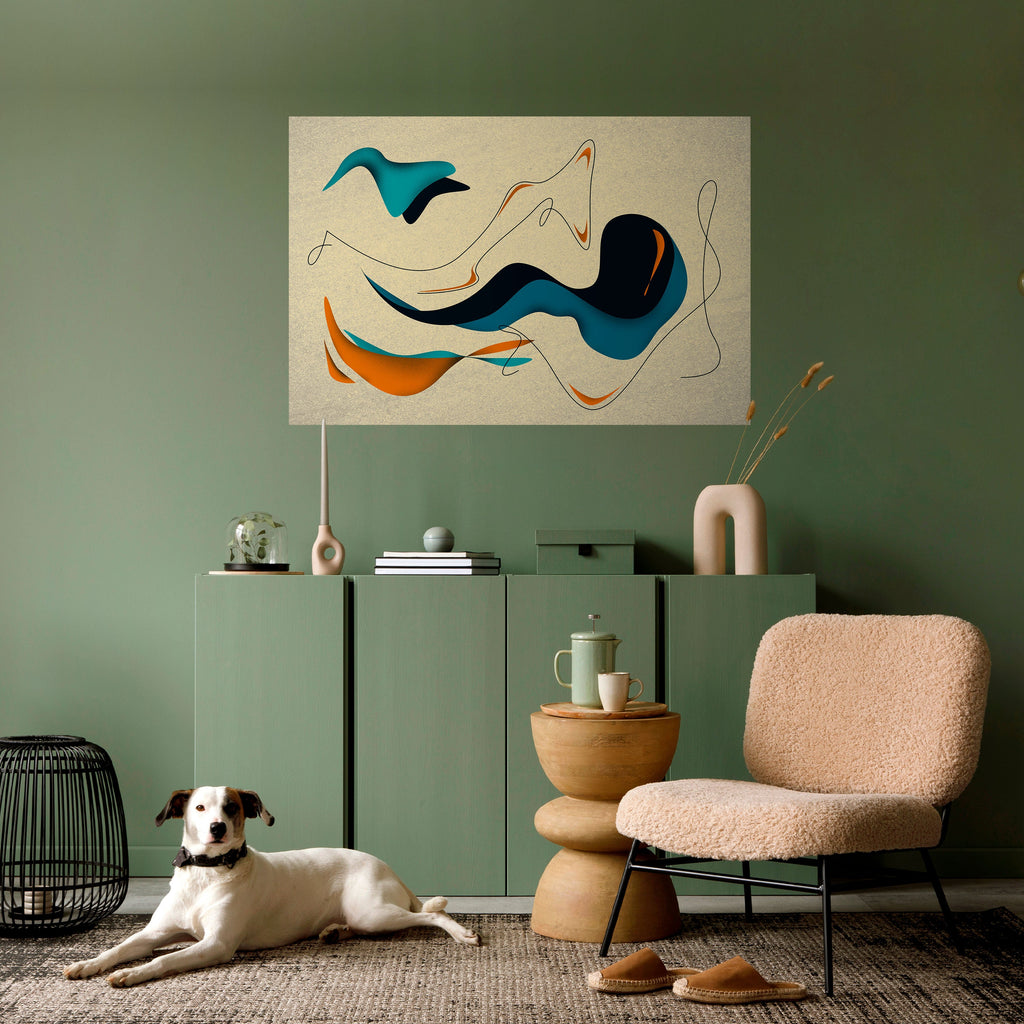 Affiche horizontale autocollante DREAMY DAZE