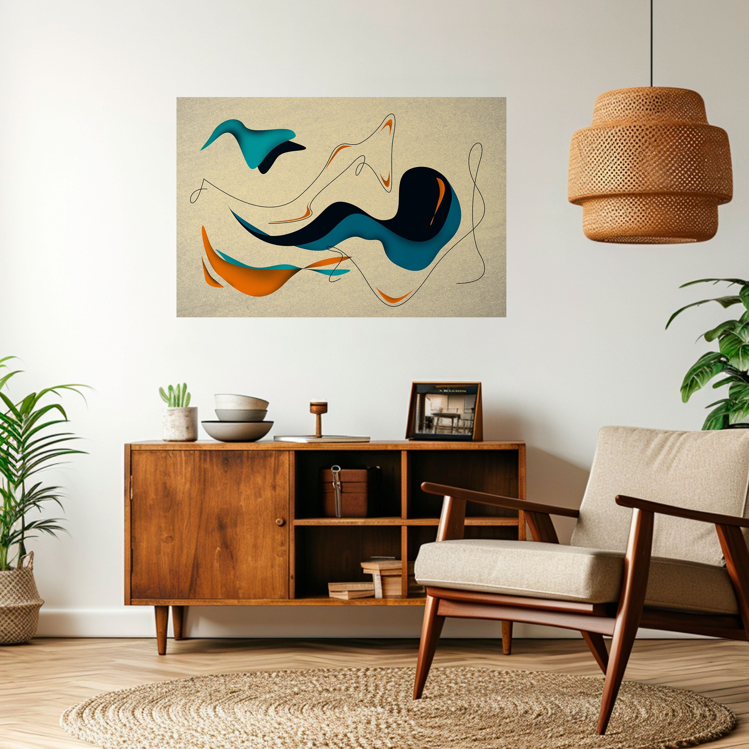 Affiche horizontale autocollante DREAMY DAZE