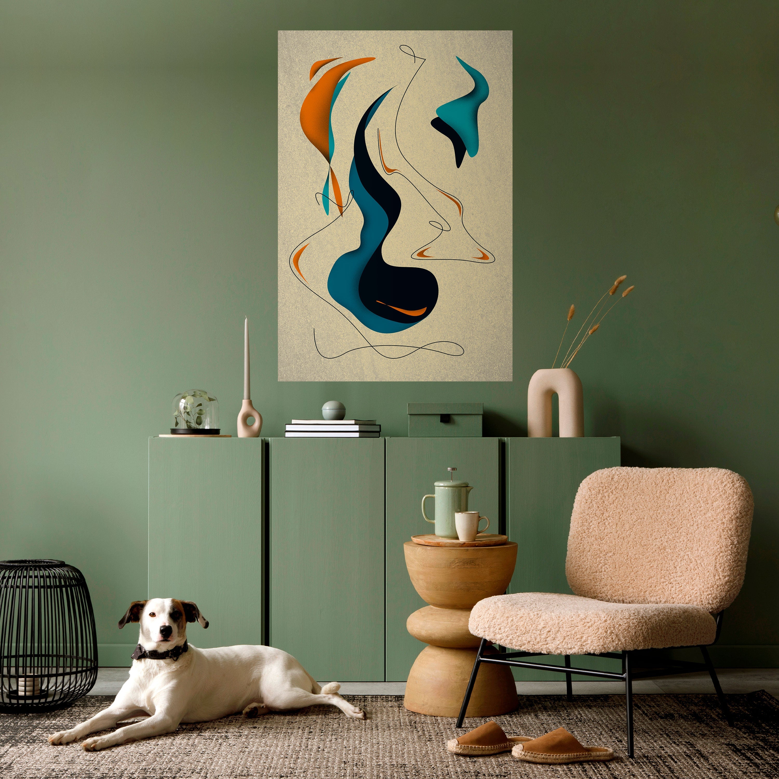 Affiche verticale autocollante DREAMY DAZE