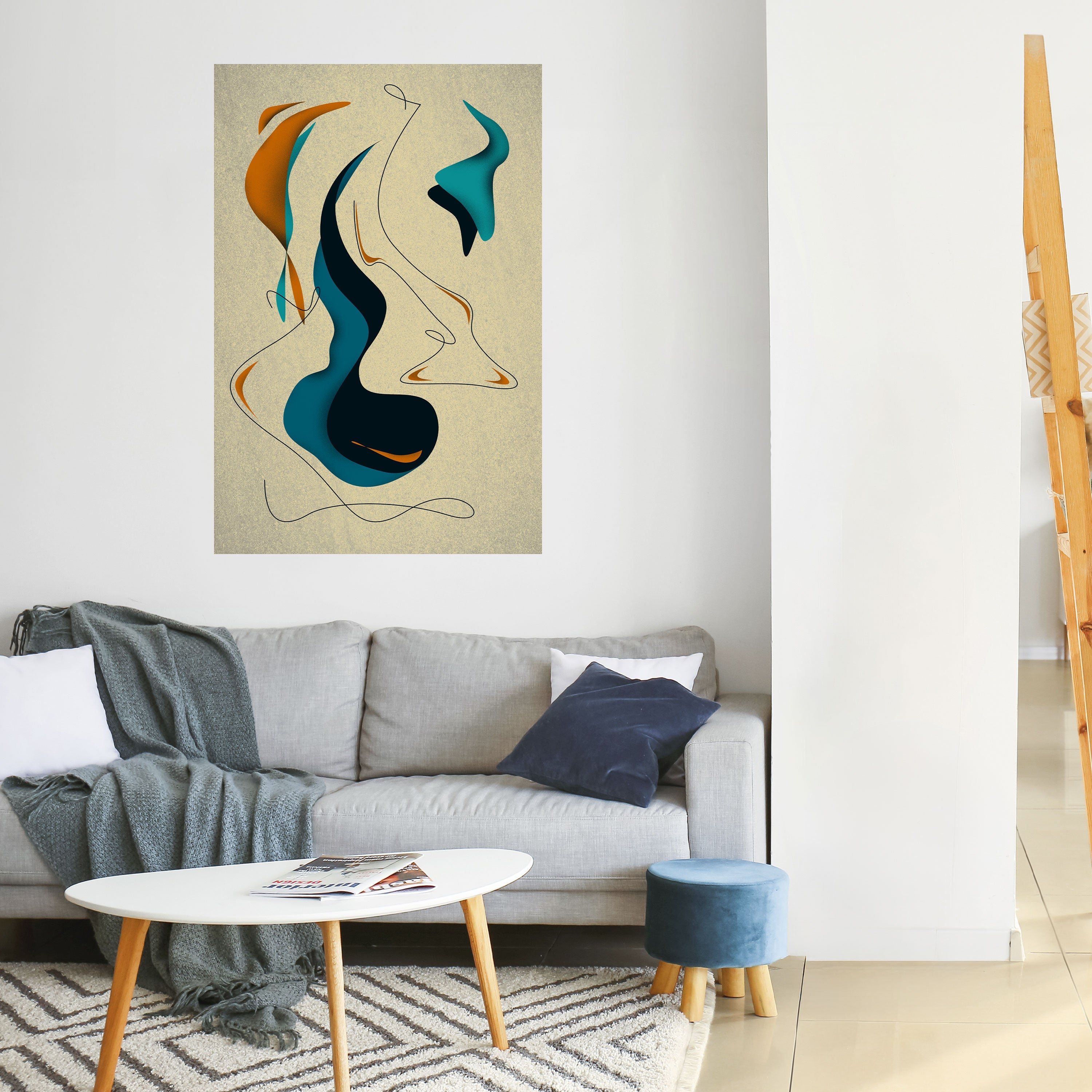 Affiche verticale autocollante DREAMY DAZE