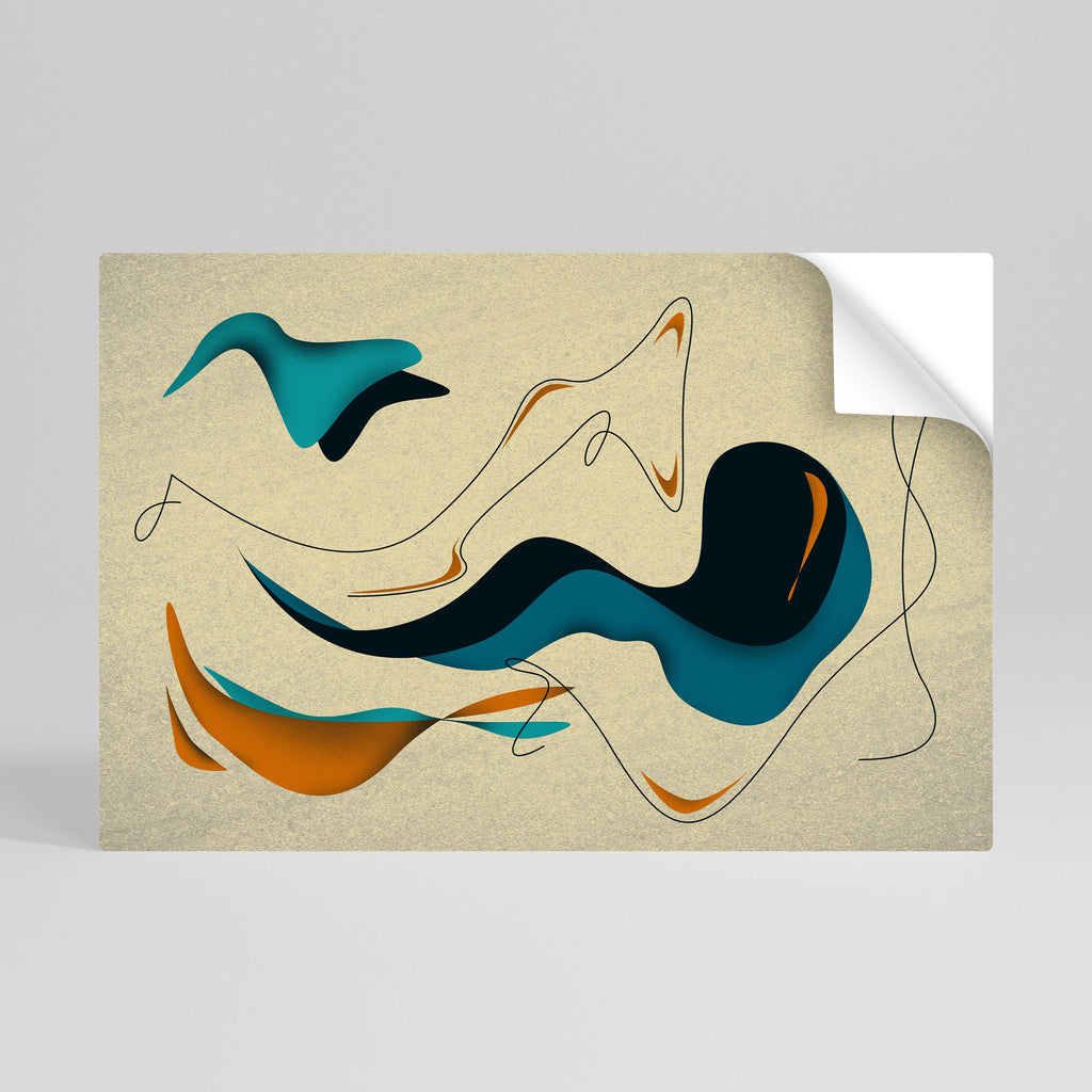 Affiche horizontale autocollante DREAMY DAZE