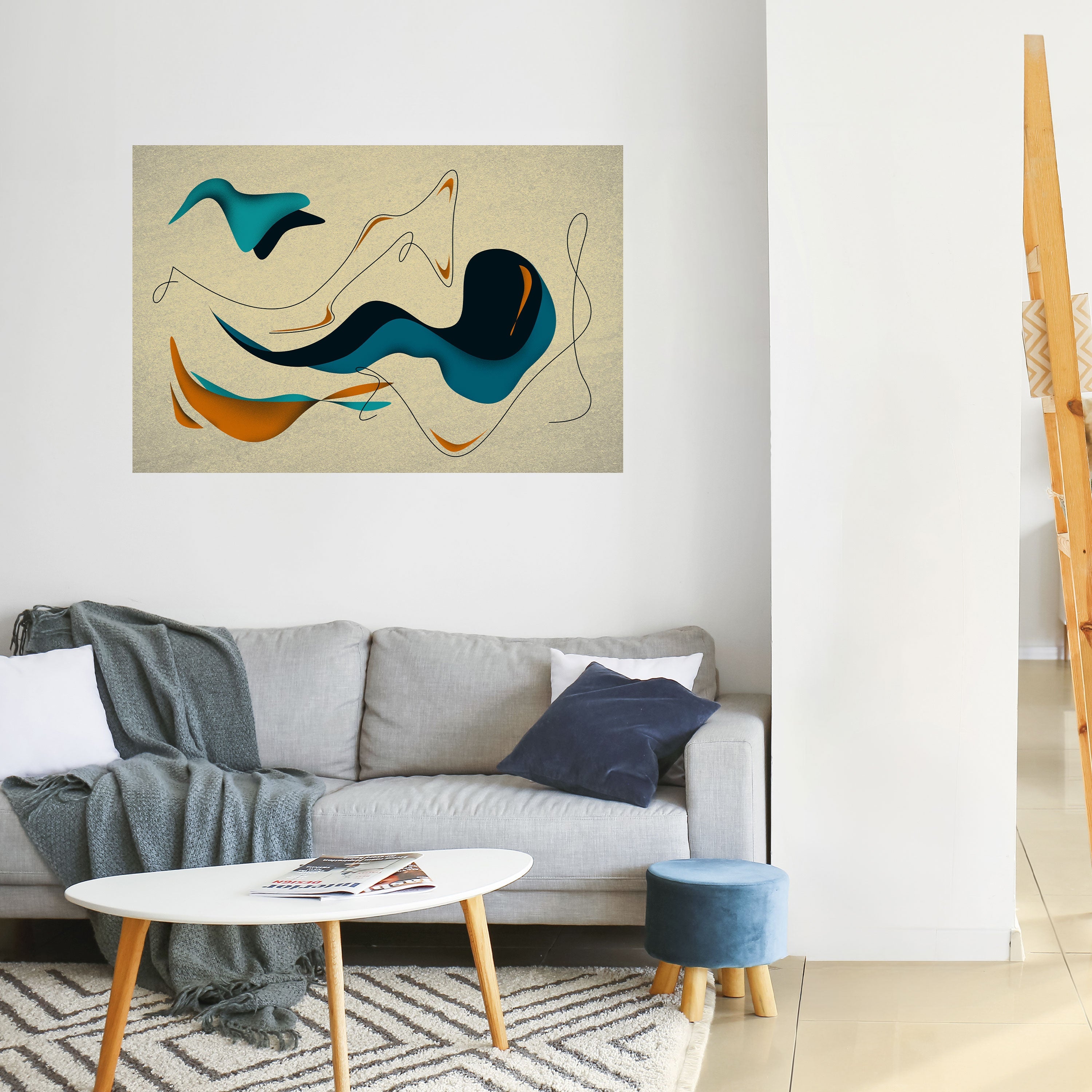 Affiche horizontale autocollante DREAMY DAZE