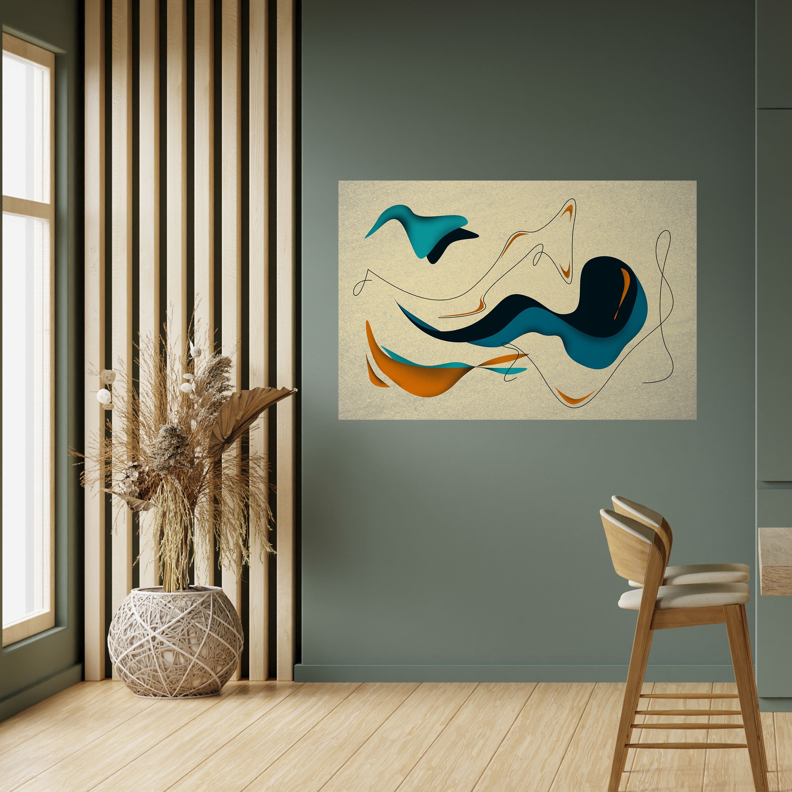 Affiche horizontale autocollante DREAMY DAZE