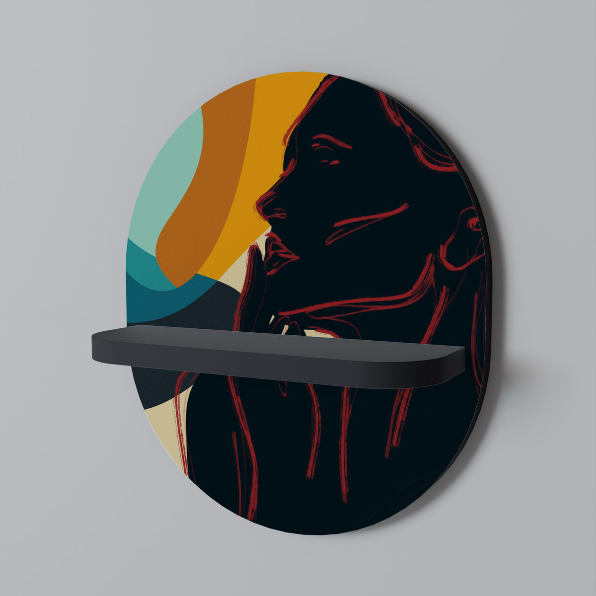 SILHOUETTE SONATA Art Shelf