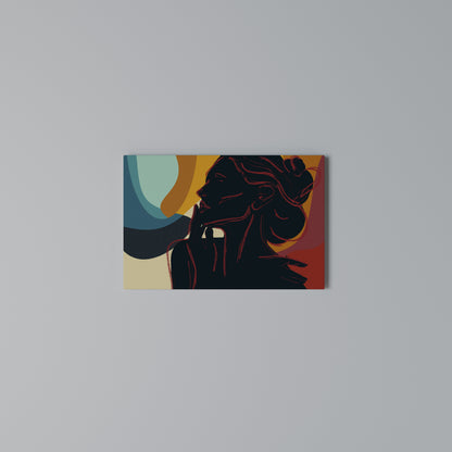 SILHOUETTE SONATA Horizontal Canvas Print