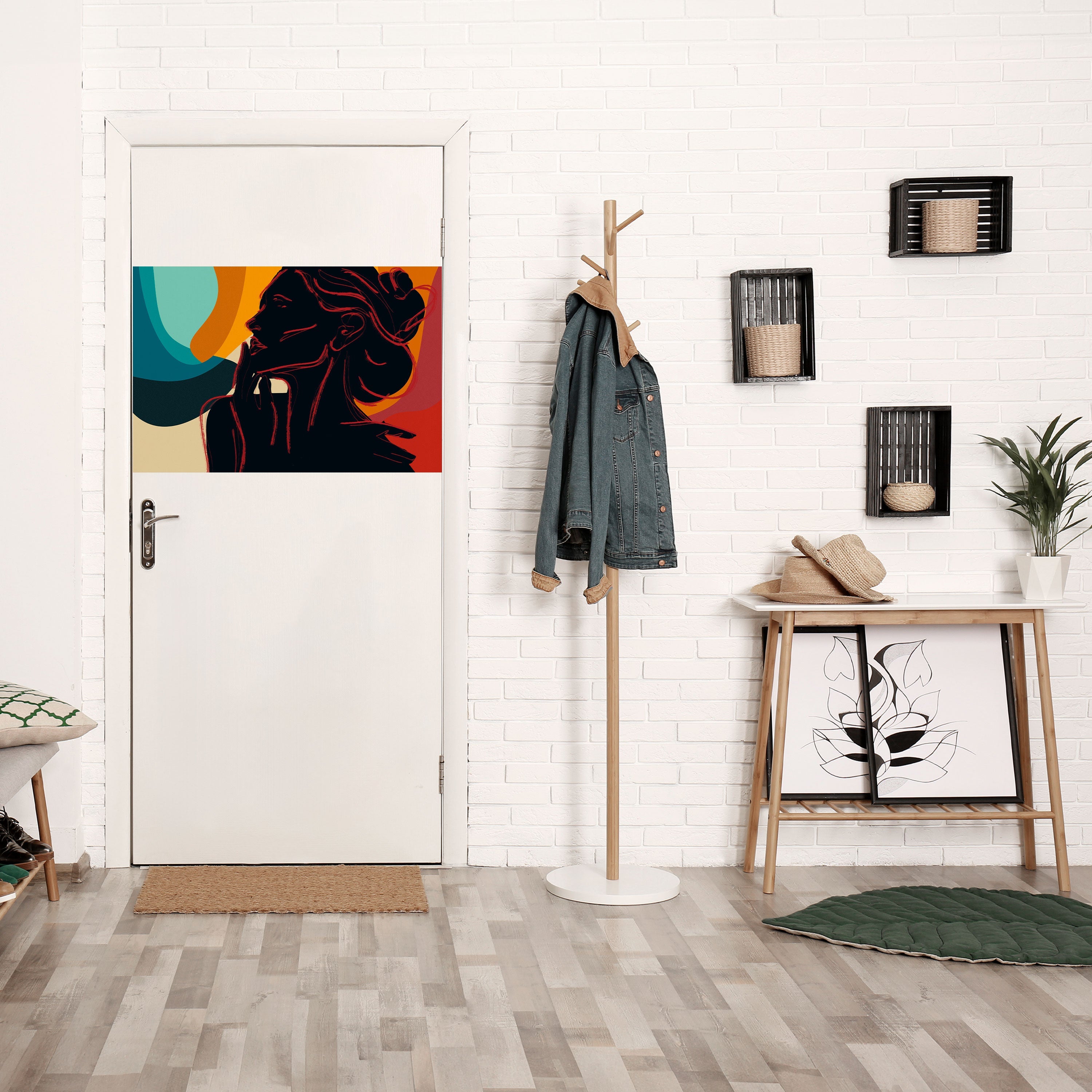 Affiche horizontale autocollante SILHOUETTE SONATA