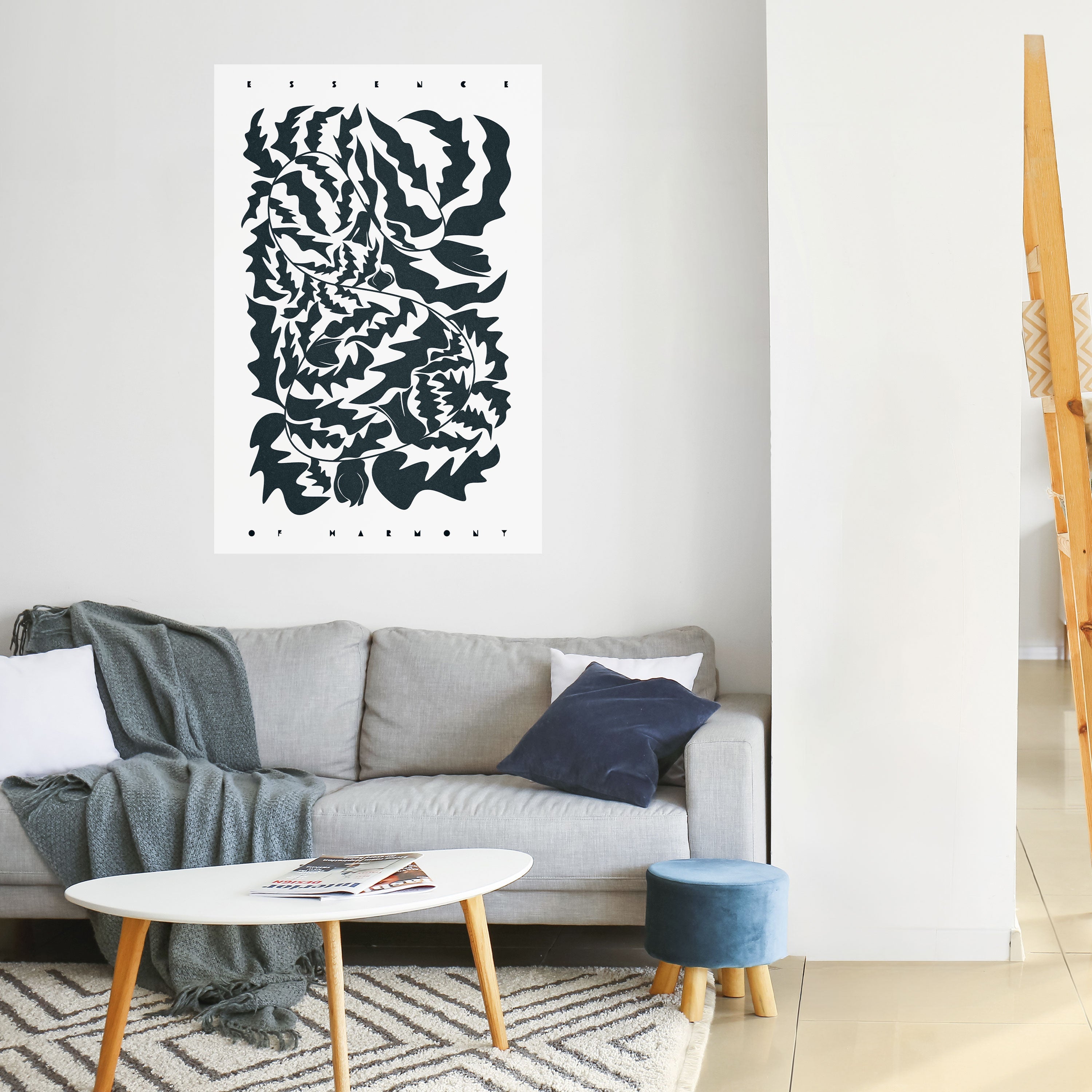 Affiche verticale autocollante ETHEREAL ORNAMENT