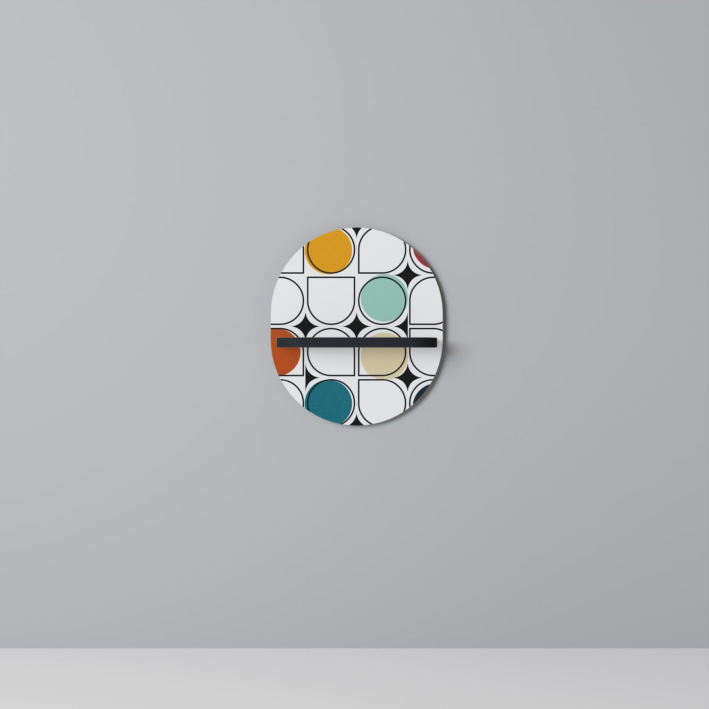 HUE HARMONY Art Shelf